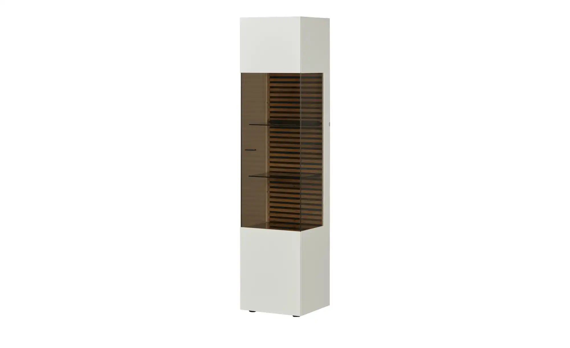 SCHÖNER WOHNEN Kollektion Vitrine  Yonna ¦ weiß ¦ Maße (cm): B: 48 H: 205 T günstig online kaufen
