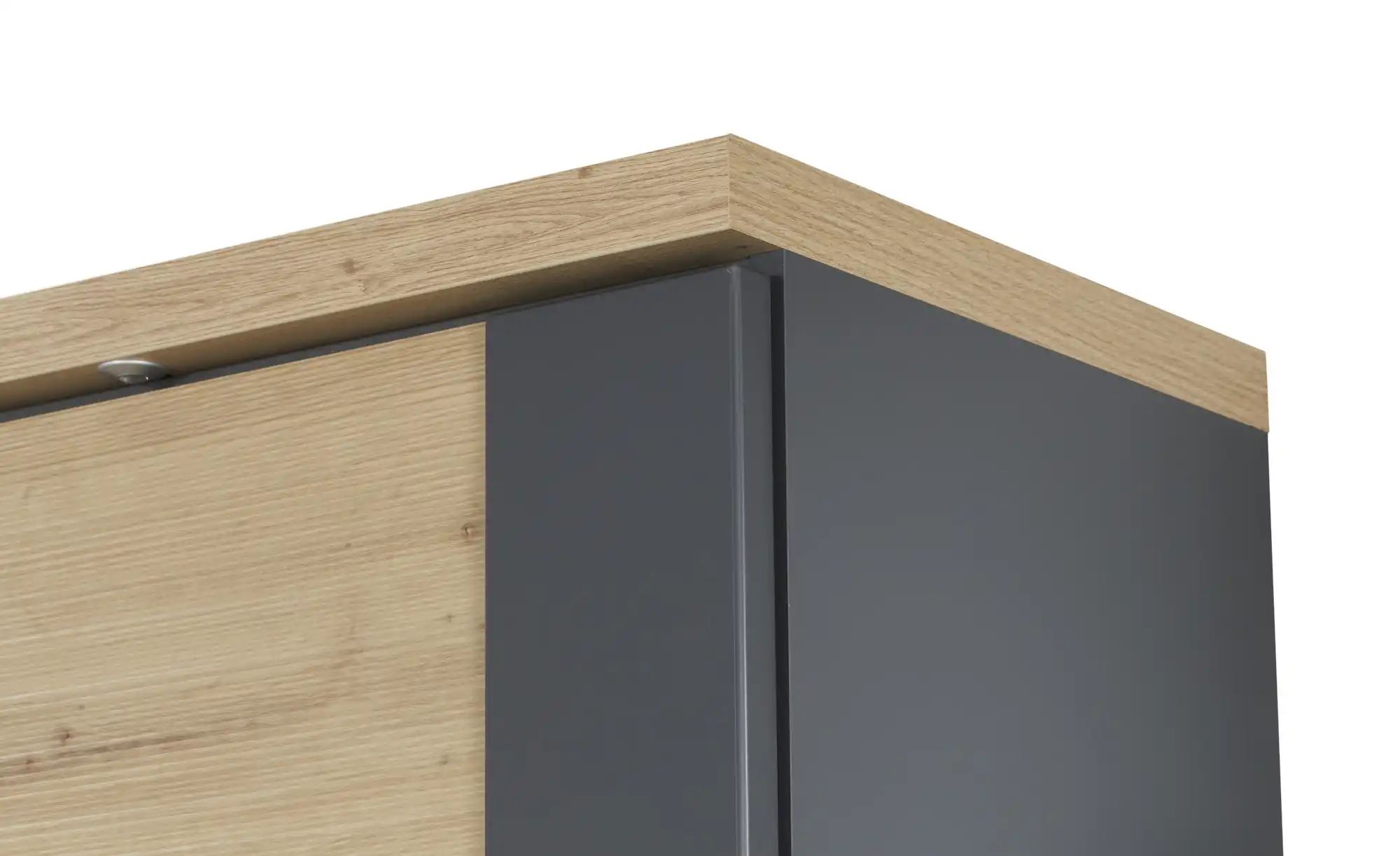 Thumbnail - uno Wohnwand  Titan 24 ¦ holzfarben ¦ Maße (cm): B: 303 H: 207 T: 52.0 Kommoden & Sideboards > Wohnwände - Höffner