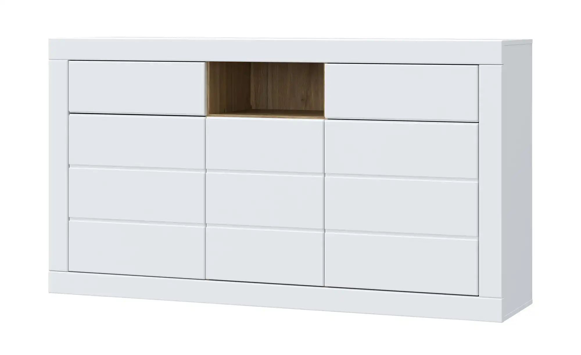 Sideboard Push-to-Open Komili ¦ weiß ¦ Maße (cm): B: 170,5 H: 94,5 T: 41,4 günstig online kaufen