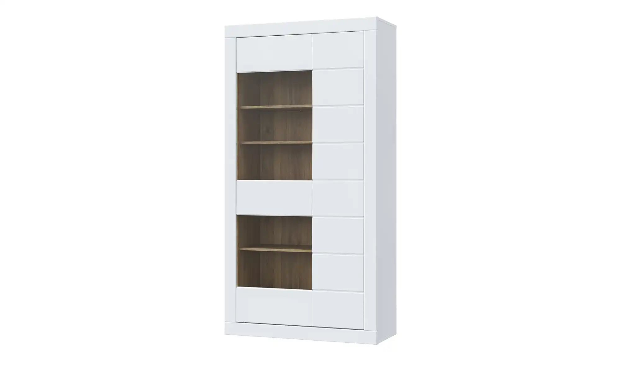 Vitrine Push-to-Open Komili  weiß  Maße (cm): B: 100,8 H: 195,9 T: 41.4 | 05904767049683