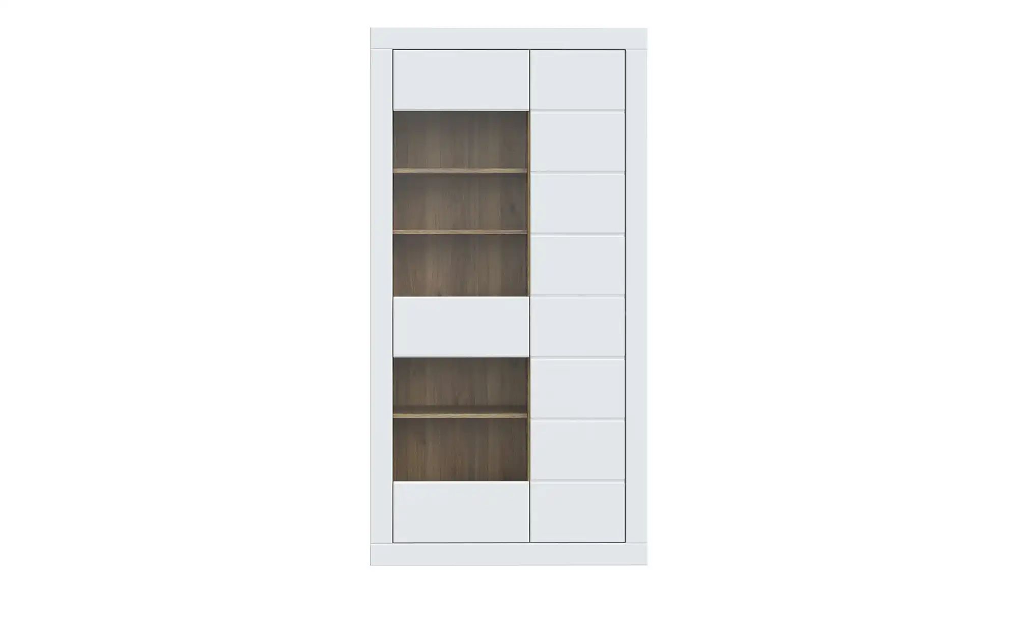 FORTE Vitrine Breite 101cm, Höhe 196cm Highboardvitrine, grifflose Front, b günstig online kaufen