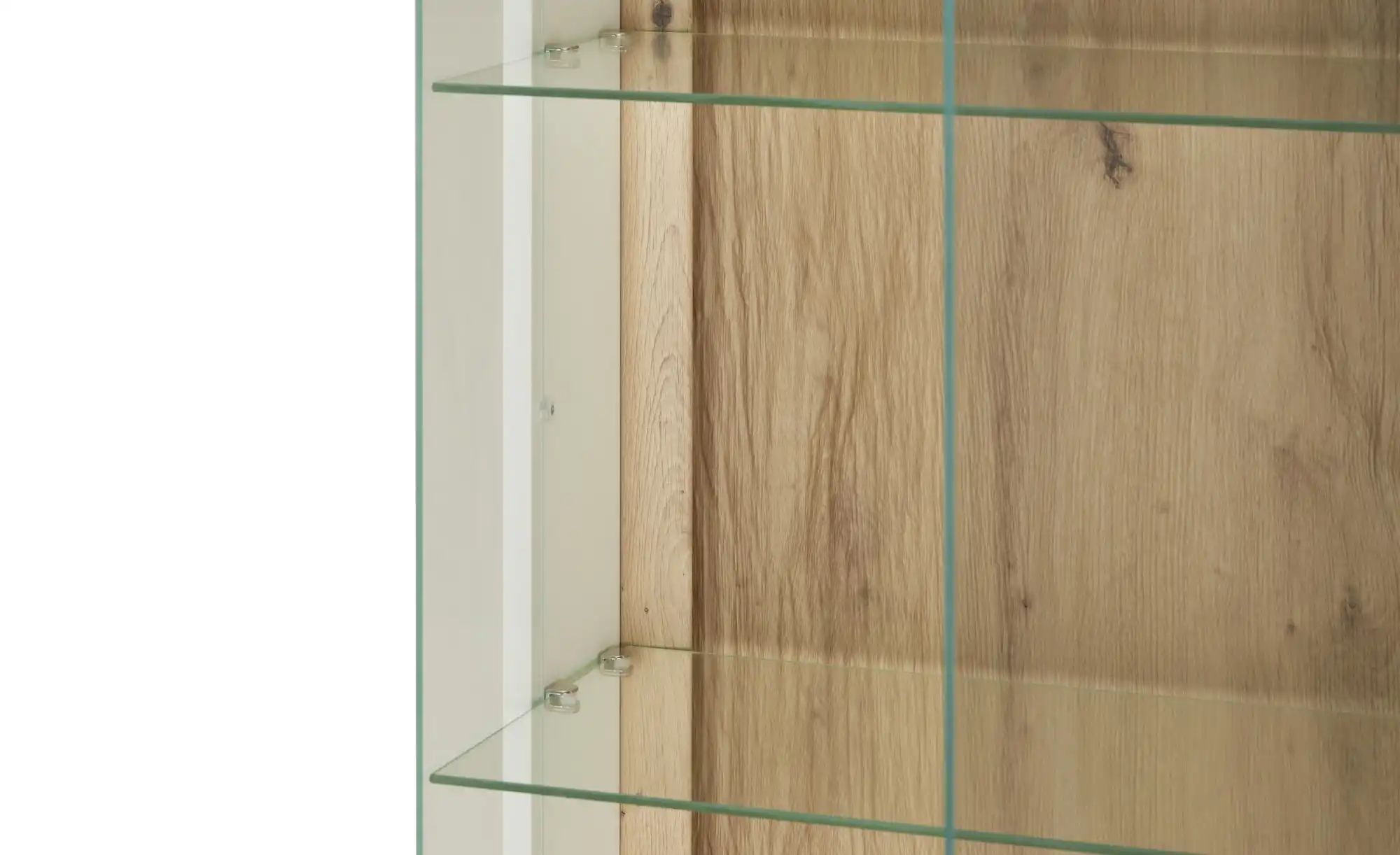 uno Vitrine  Topeka ¦ weiß ¦ Maße (cm): B: 55 H: 209 T: 38.0 Schränke > Vit günstig online kaufen