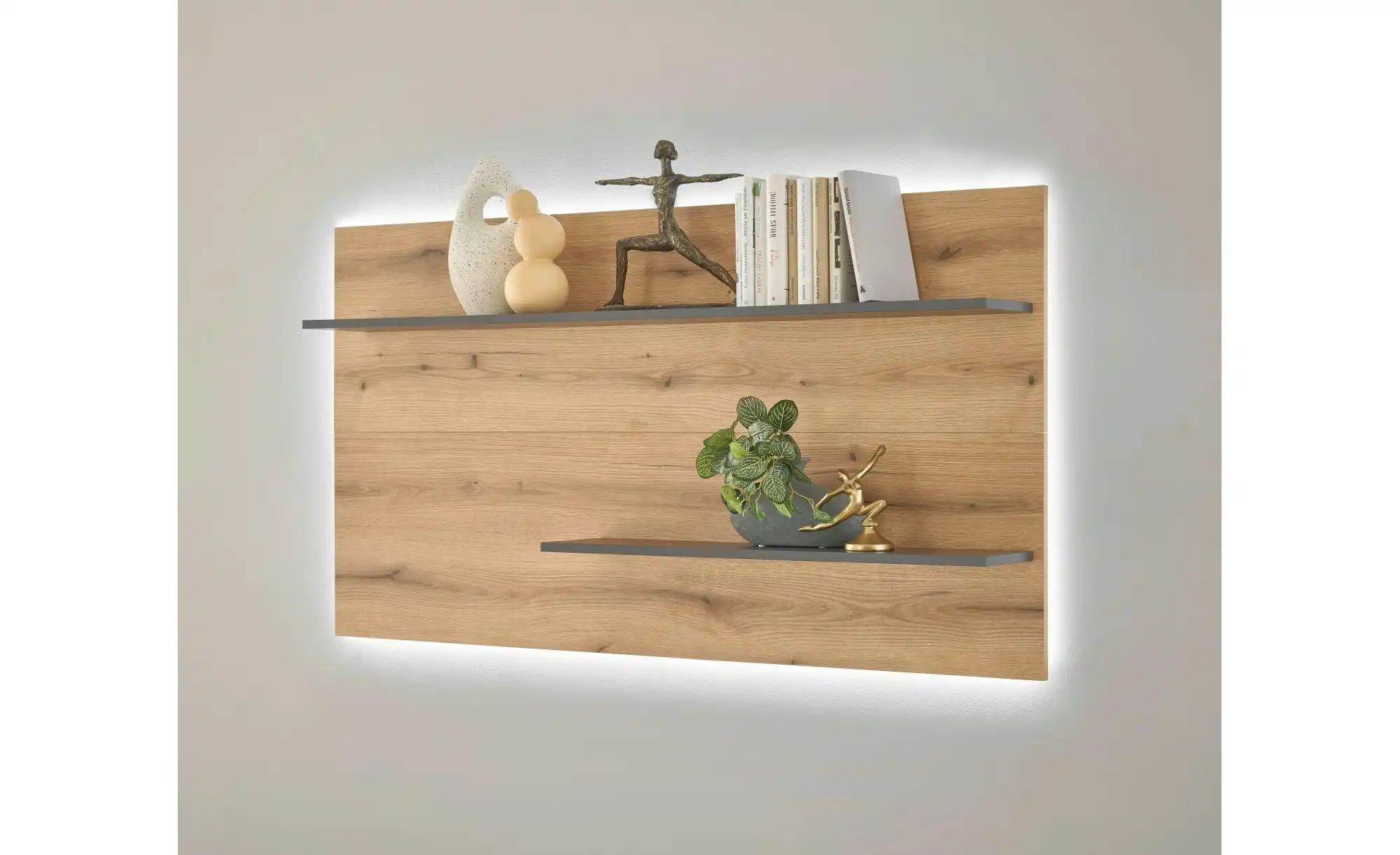 Wandboard ¦ holzfarben ¦ Maße (cm): B: 150 H: 80 Regale > Wandboards - Höff günstig online kaufen