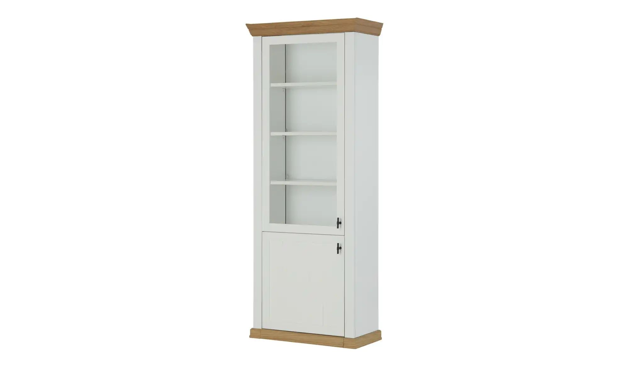 SCHÖNER WOHNEN Kollektion Vitrine  Village ¦ weiß ¦ Maße (cm): B: 89 H: 228 günstig online kaufen