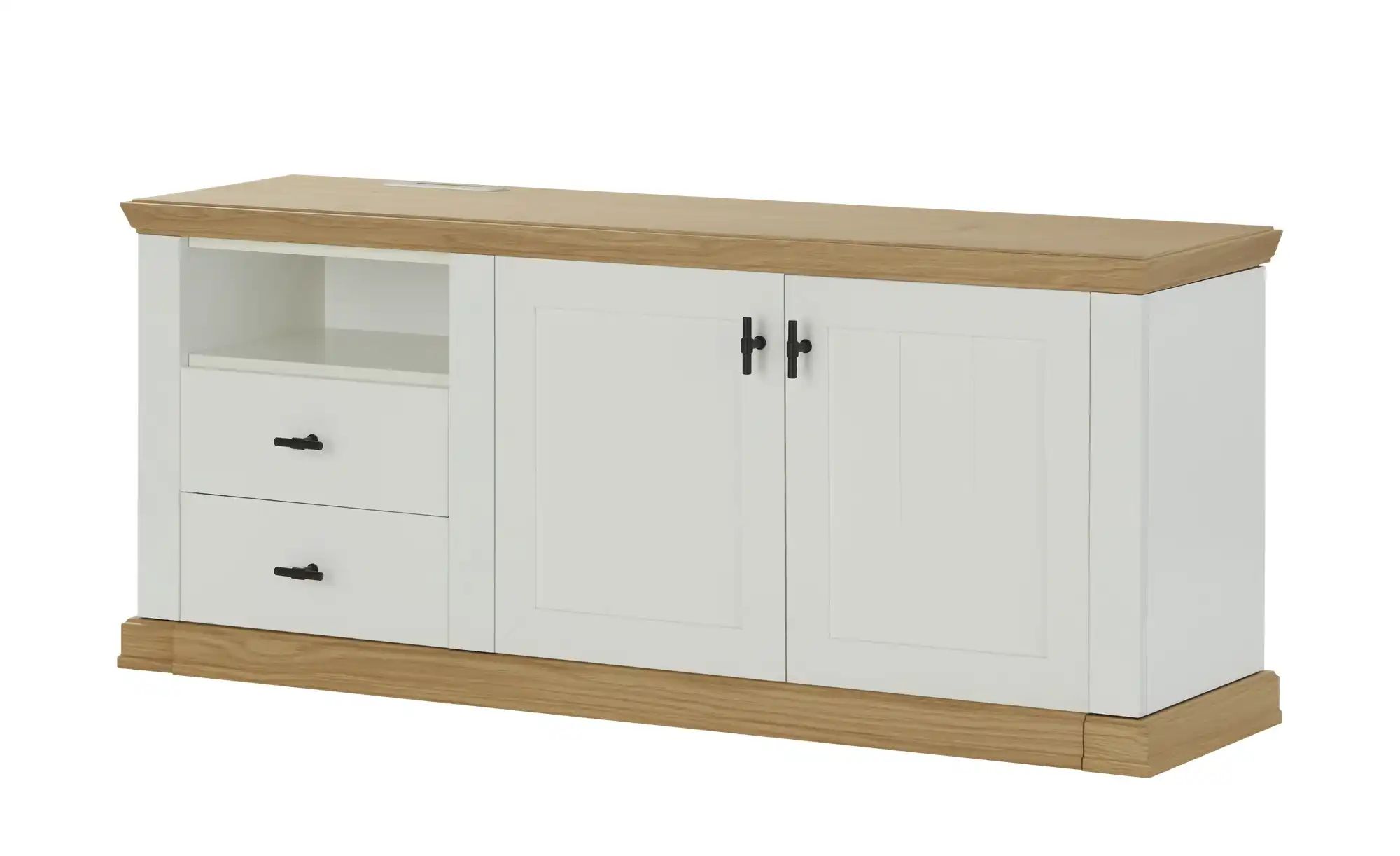 SCHÖNER WOHNEN Kollektion Lowboard  Village ¦ weiß ¦ Maße (cm): B: 158 H: 6 günstig online kaufen
