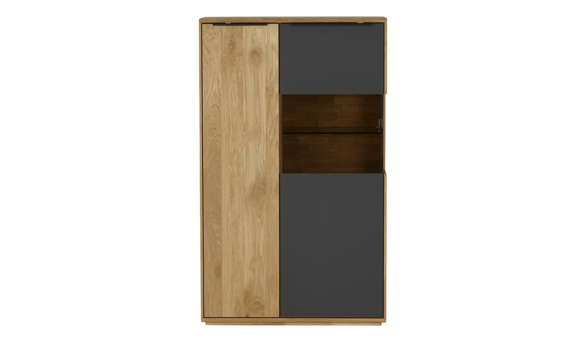 Thumbnail - Wohnwert Highboard Rhodos ¦ holzfarben ¦ Maße (cm): B: 85 H: 141 T: 40.0 Kommoden & Sideboards > Highboards - Höffner