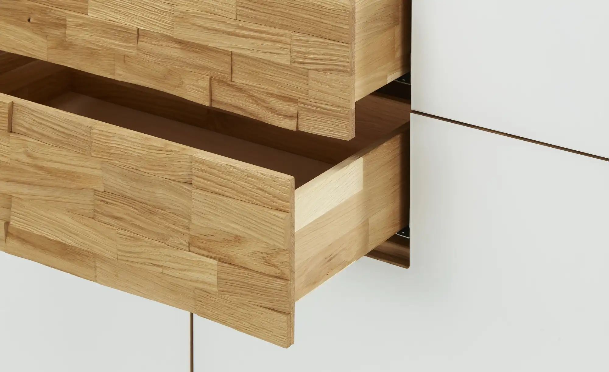 Thumbnail - Wohnwert Highboard  Kreta ¦ weiß ¦ Maße (cm): B: 125 H: 150 T: 43.0 Kommoden & Sideboards > Highboards - Höffner