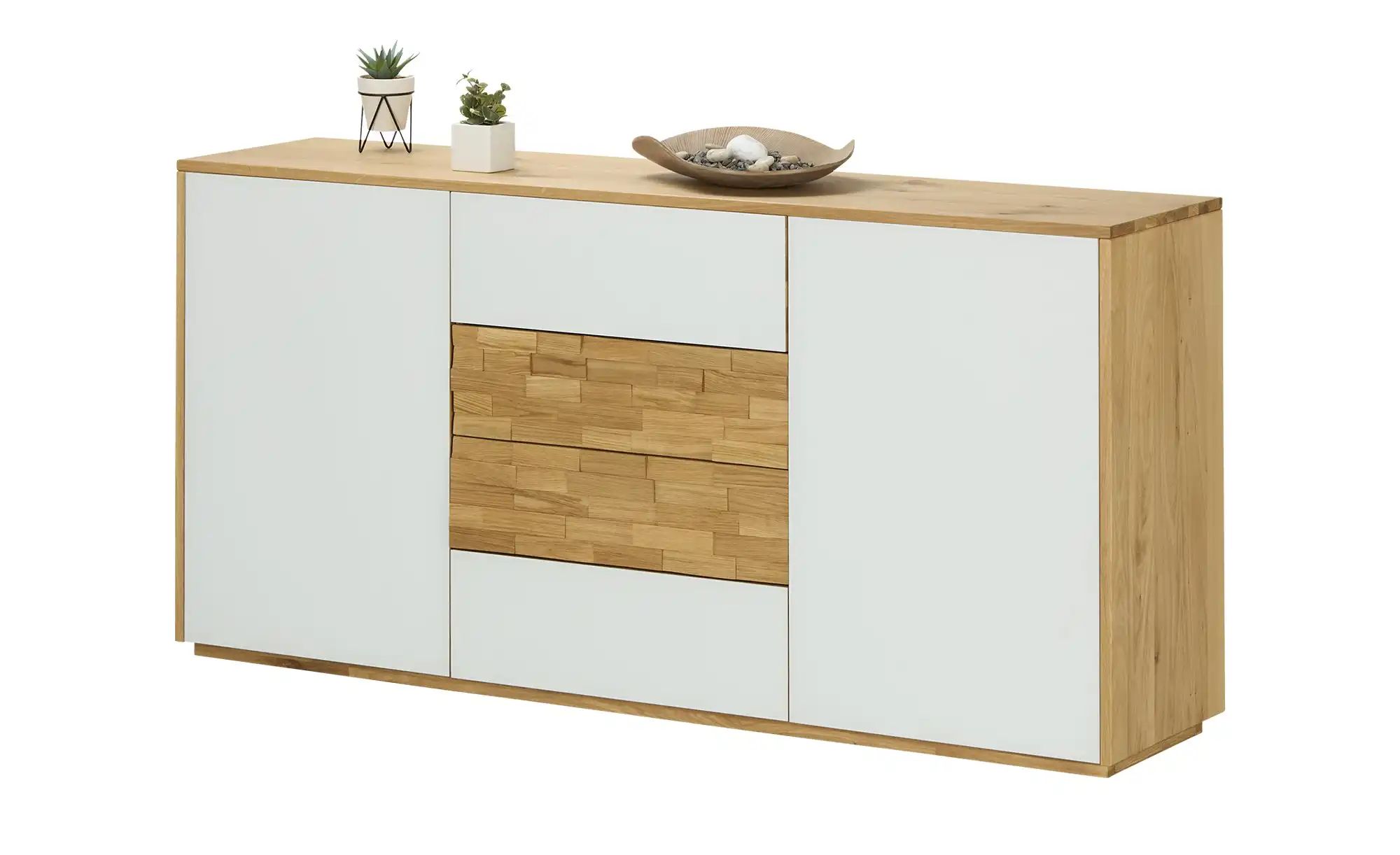 Wohnwert Sideboard  Kreta ¦ weiß ¦ Maße (cm): B: 180 H: 87 T: 43 Kommoden & günstig online kaufen