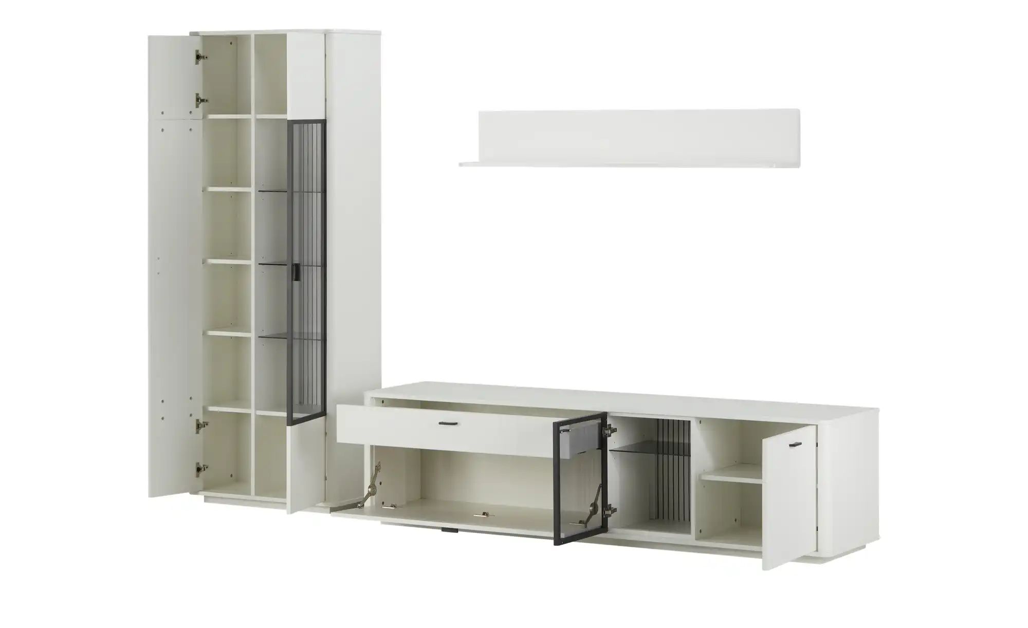 uno Wohnwand  Montreal ¦ Maße (cm): B: 289 H: 210 T: 51.0 Kommoden & Sidebo günstig online kaufen