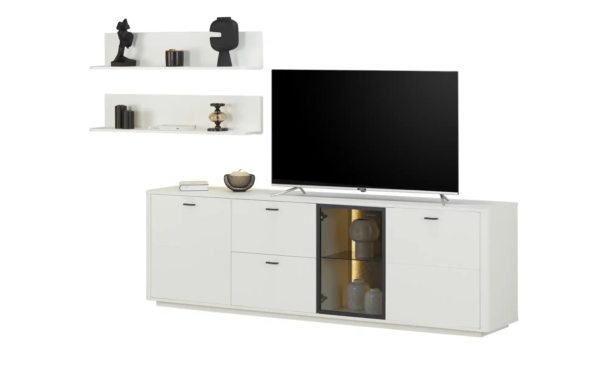 uno Wohnwand  Montreal ¦ weiß ¦ Maße (cm): B: 283 H: 170 T: 44.0 Kommoden & günstig online kaufen