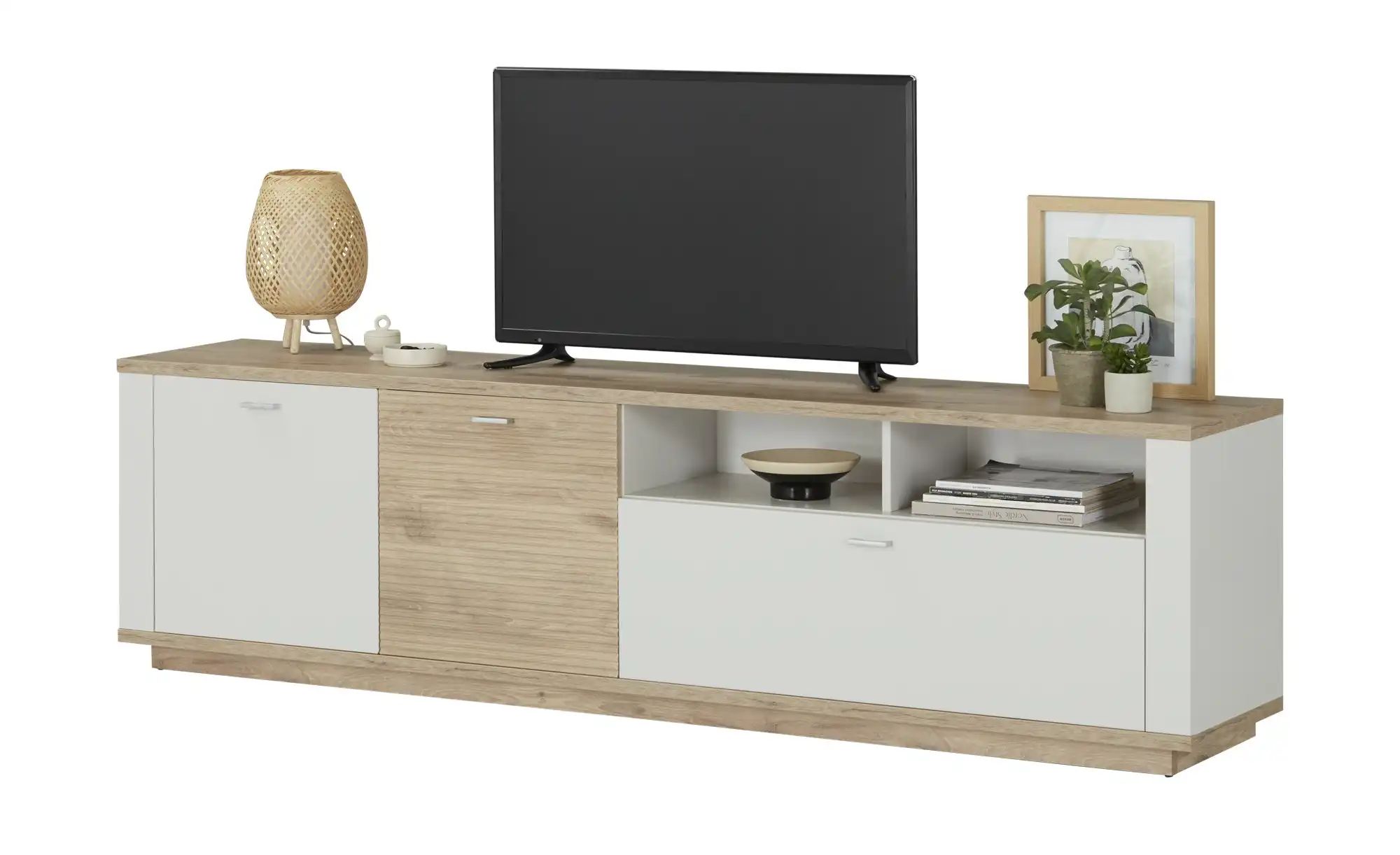 Thumbnail - uno Lowboard  Milano ¦ grau ¦ Maße (cm): B: 218 H: 59 T: 42.0 Kommoden & Sideboards > Lowboards - Höffner