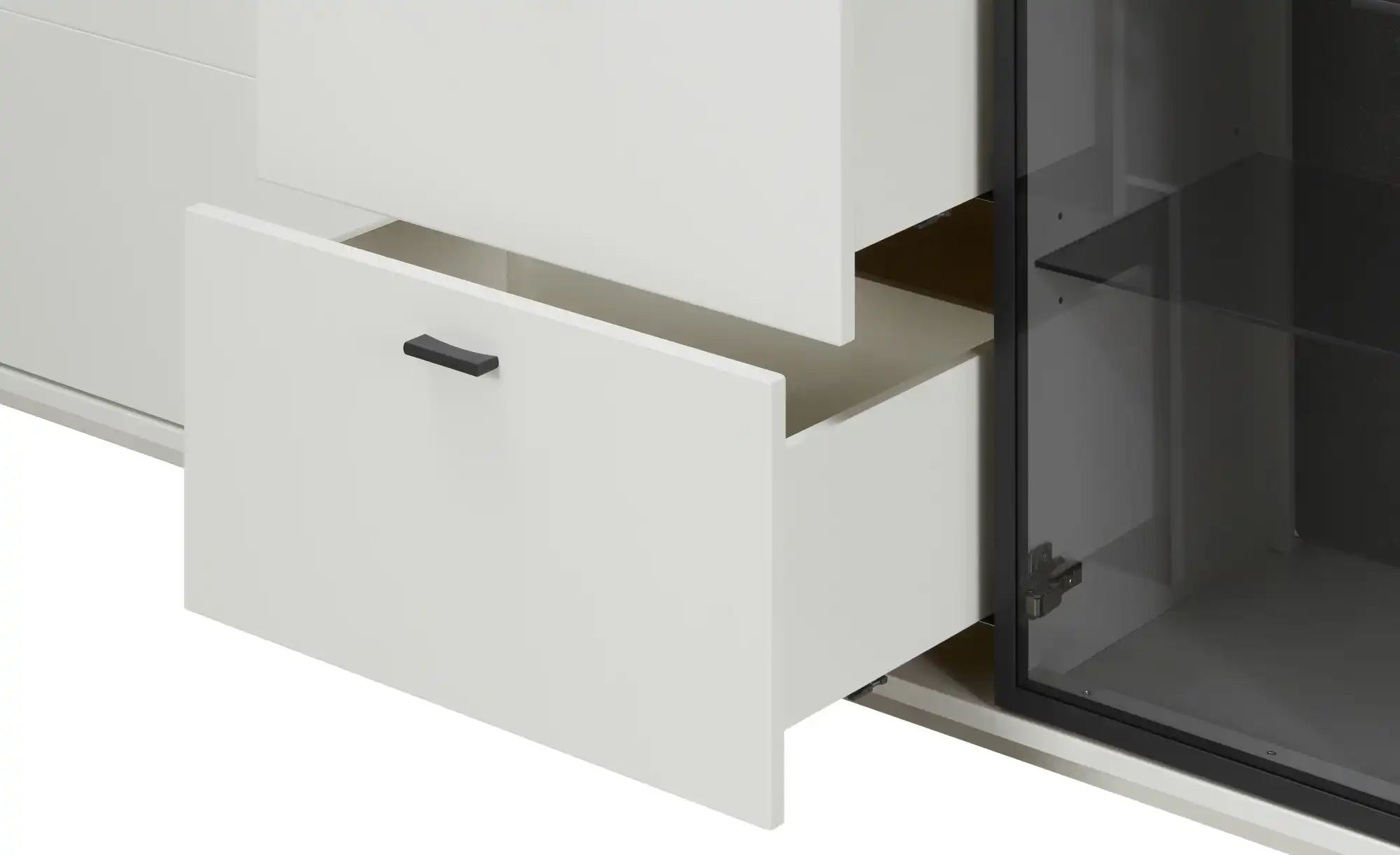 Thumbnail - uno Lowboard  Montreal ¦ weiß ¦ Maße (cm): B: 232 H: 72 T: 44.0 Kommoden & Sideboards > Lowboards - Höffner