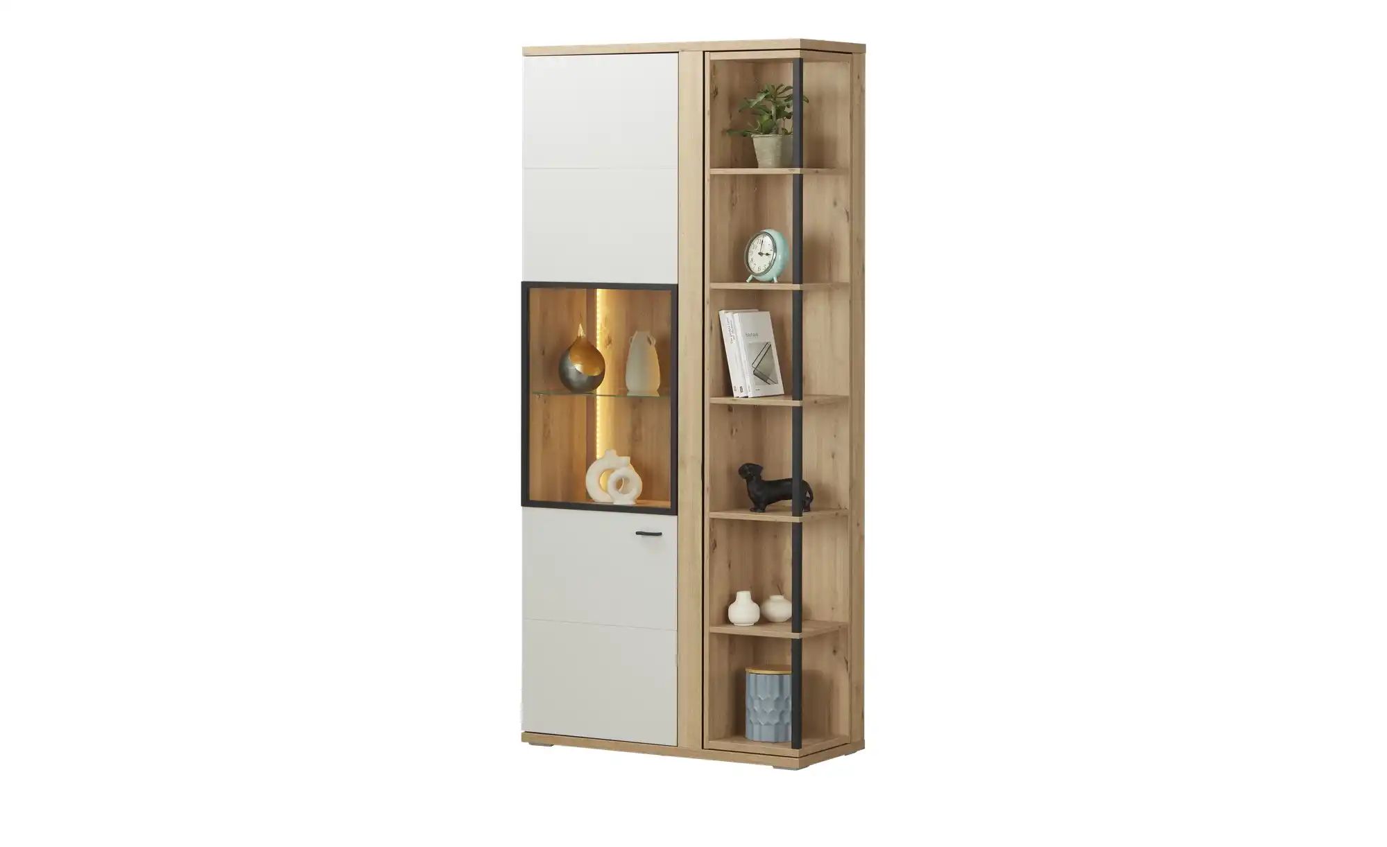 uno Vitrine  Modica ¦ holzfarben ¦ Maße (cm): B: 95 H: 208 T: 41.0 Schränke günstig online kaufen