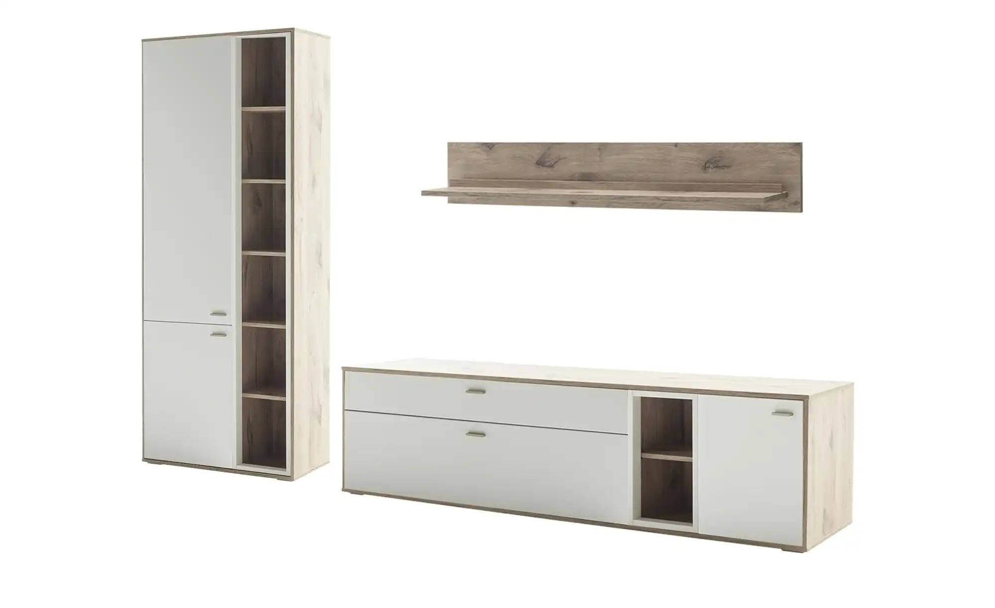uno Wohnkombination  Santerno ¦ holzfarben ¦ Maße (cm): B: 277 H: 197 T: 50 günstig online kaufen