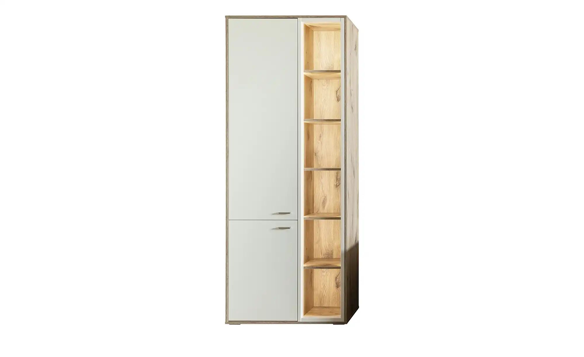 Thumbnail - uno Kombi-Vitrine  Santerno ¦ holzfarben ¦ Maße (cm): B: 78 H: 197 T: 37.0 Schränke > Vitrinen - Höffner