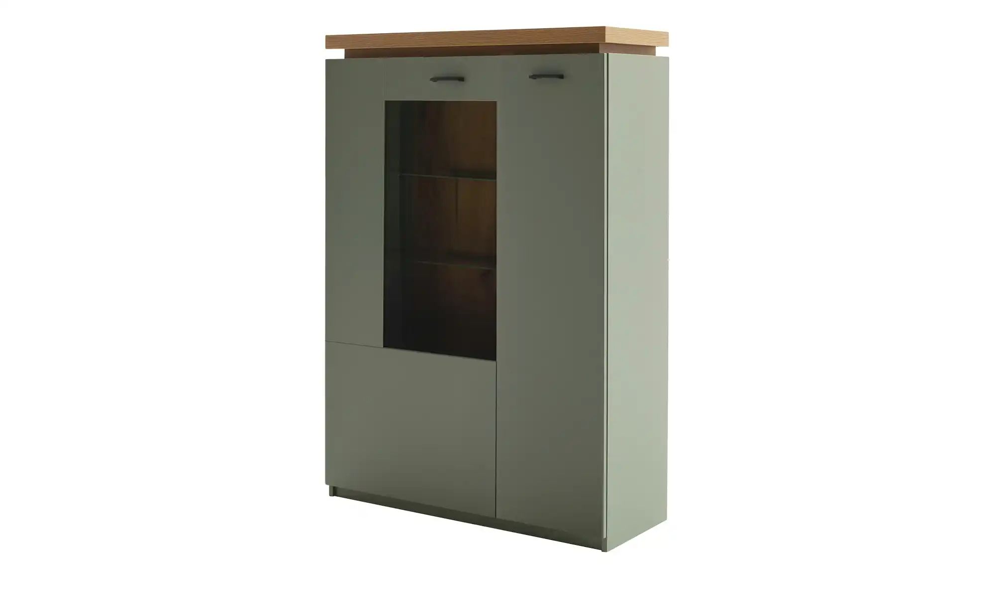 uno Kombi-Highboard  Moniz ¦ grün ¦ Maße (cm): B: 98 H: 143 T: 38.0 Kommode günstig online kaufen