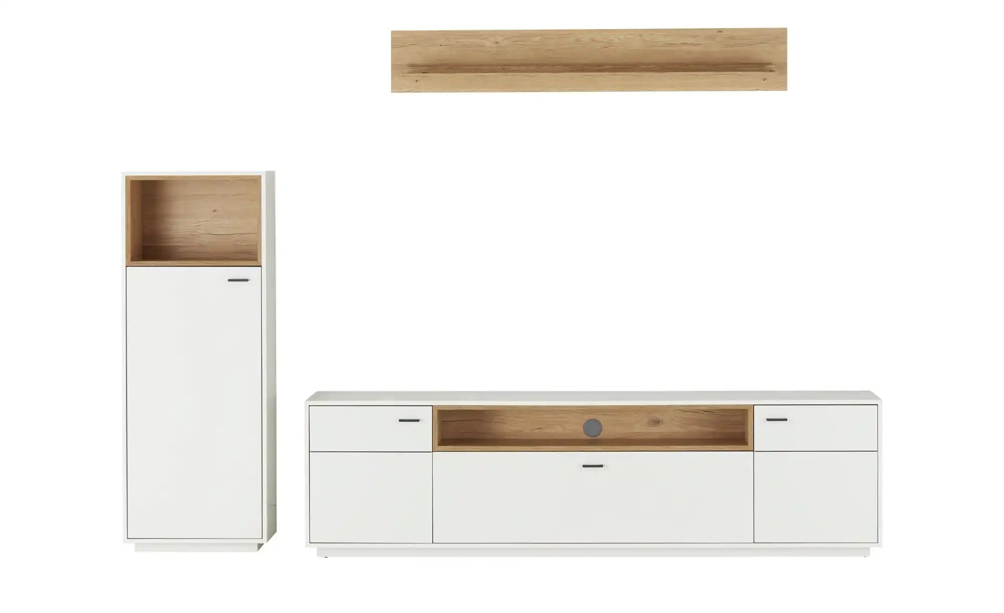 Thumbnail - Jette Home Wohnkombination Coruna ¦ weiß ¦ Maße (cm): B: 263 H: 172 T: 50.0 Kommoden & Sideboards > Wohnwände - Höffner