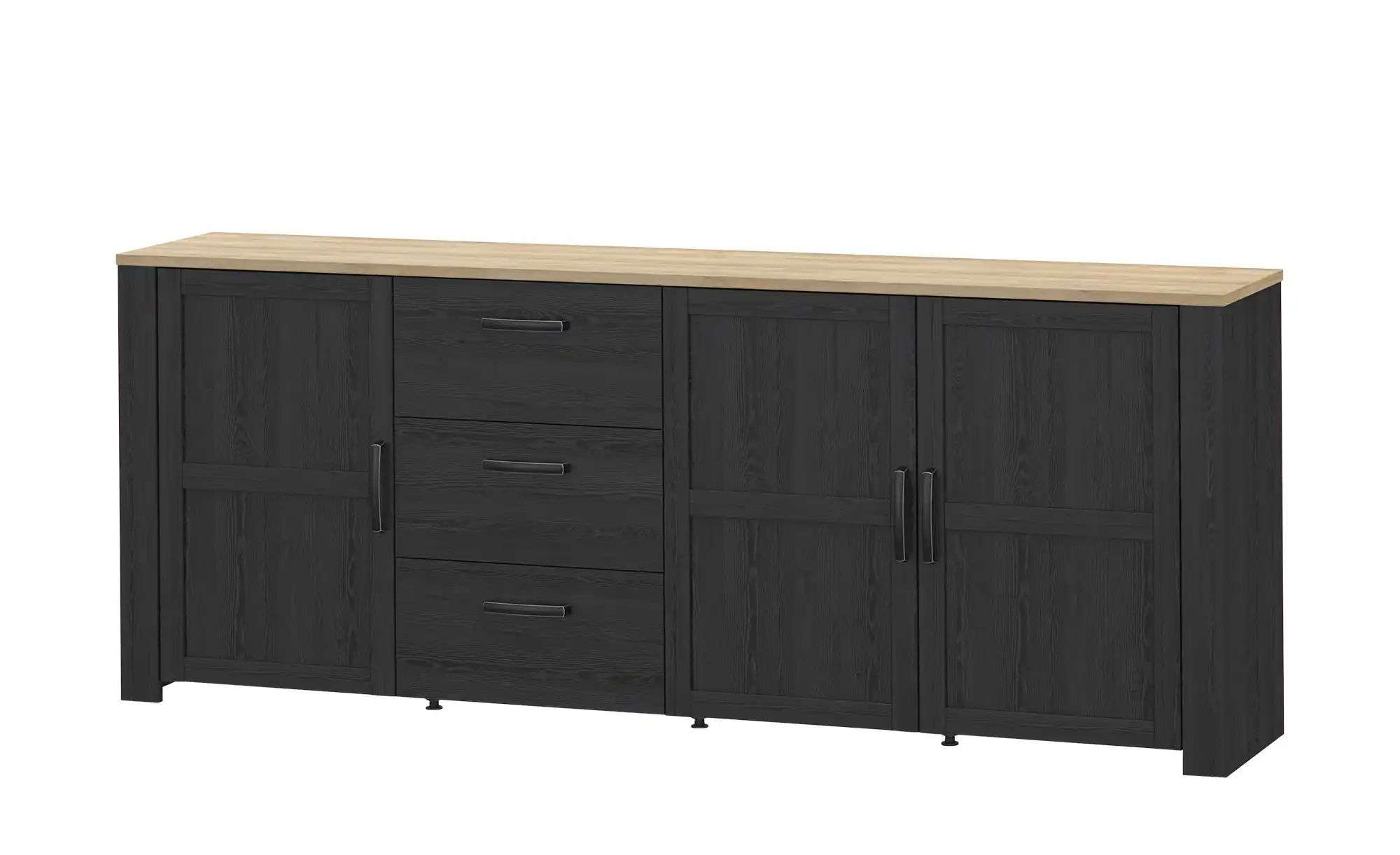 Sideboard  Toneo ¦ weiß ¦ Maße (cm): B: 220 H: 87 T: 42.0 Kommoden & Sidebo günstig online kaufen