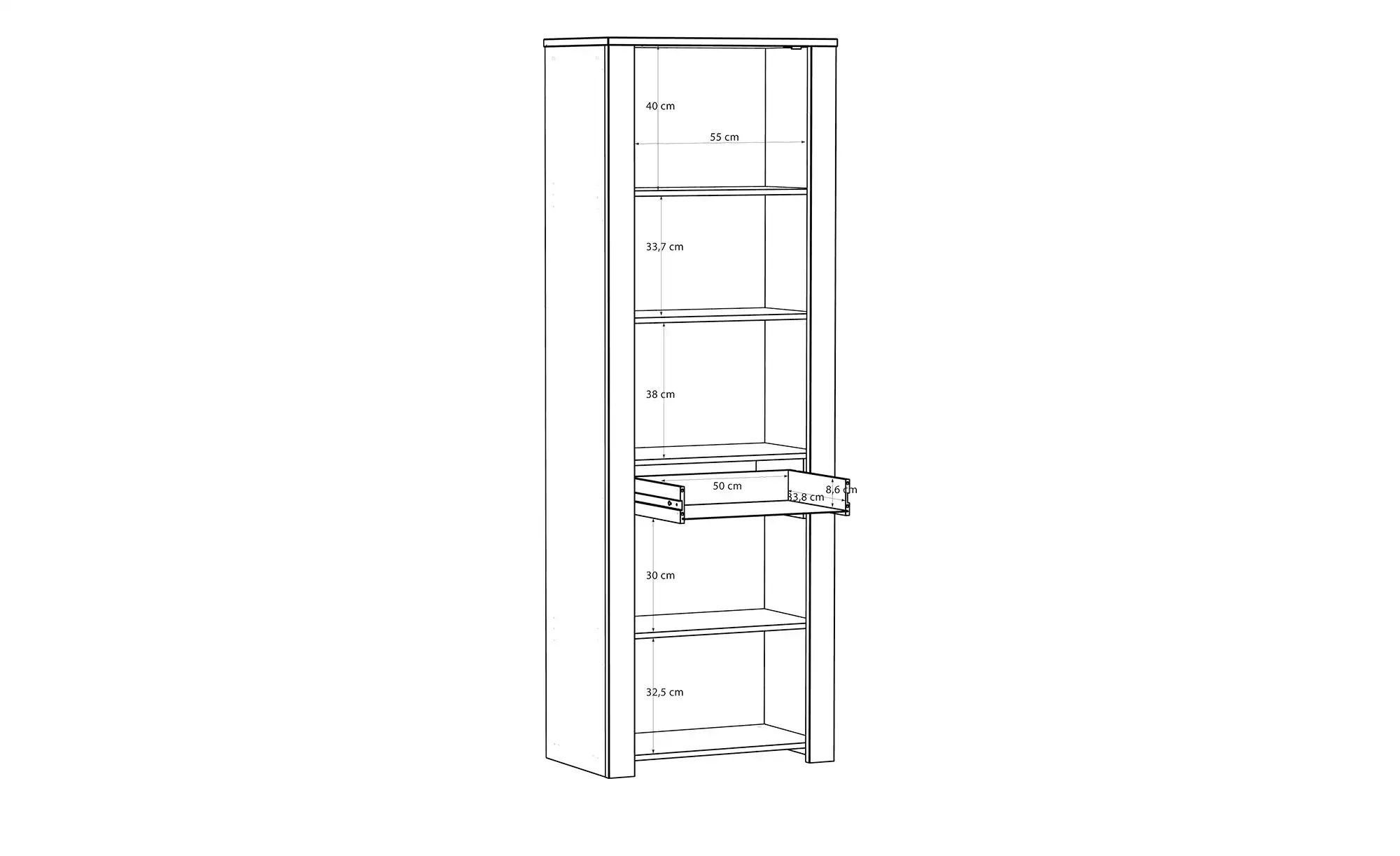 Thumbnail - Vitrine Toneo ¦ Maße (cm): B: 71 H: 205 T: 42.0 Schränke > Vitrinen - Höffner