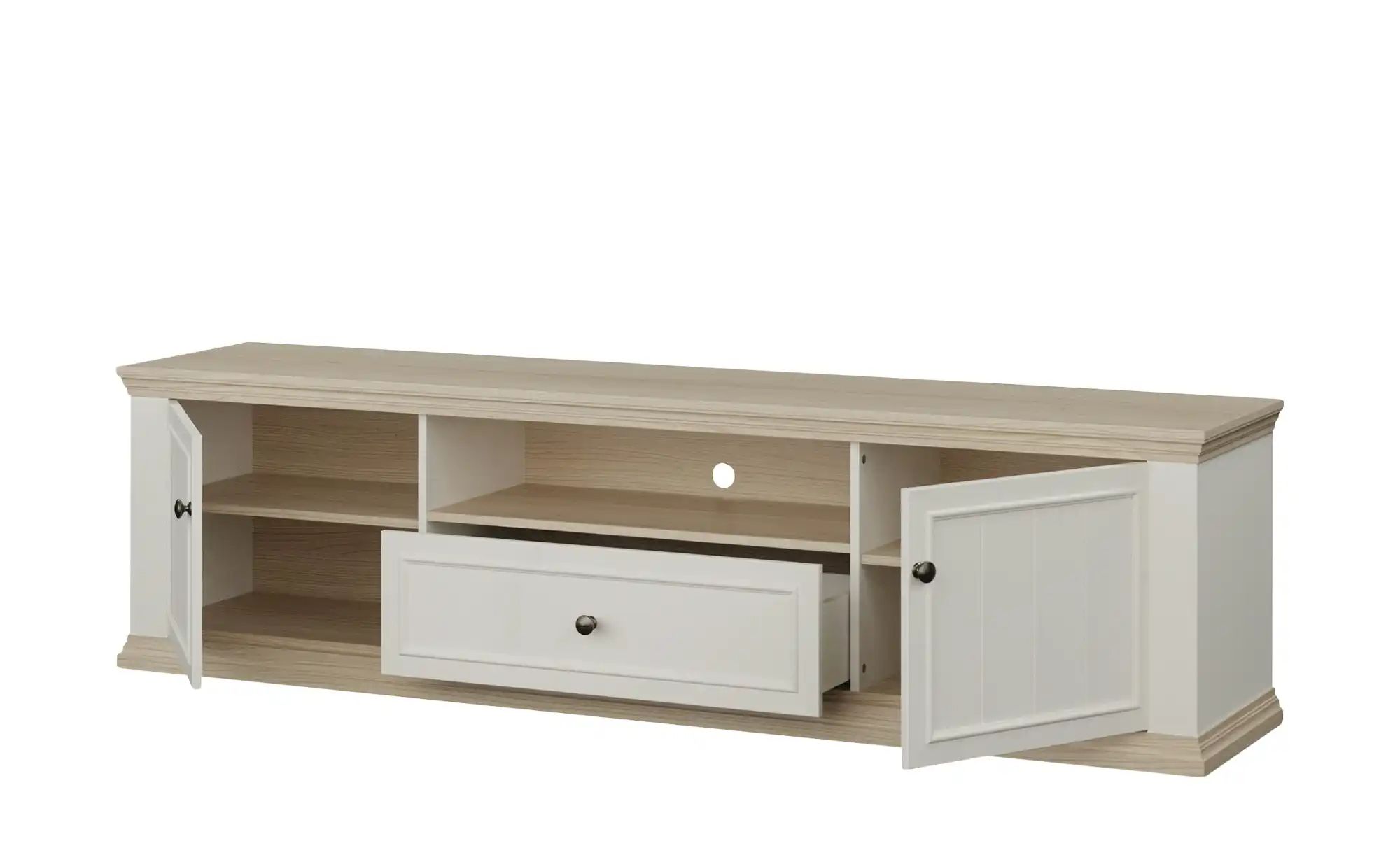 Thumbnail - Lowboard  Countryside ¦ weiß ¦ Maße (cm): B: 199,2 H: 53,7 T: 43.5 Kommoden & Sideboards > Lowboards - Höffner