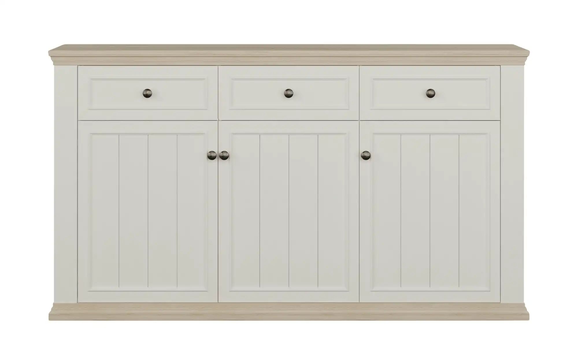 Thumbnail - Sideboard  Countryside ¦ weiß ¦ Maße (cm): B: 169,2 H: 95,3 T: 43.5 Kommoden & Sideboards > Sideboards - Höffner