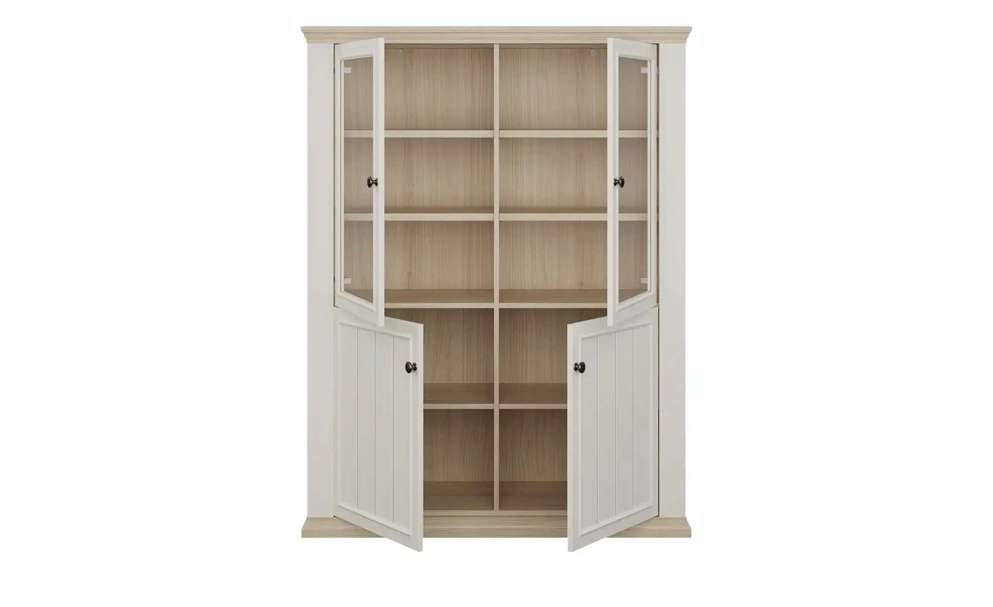 Vitrine  Countryside ¦ weiß ¦ Maße (cm): B: 119,5 H: 156,1 T: 43.5 Schränke günstig online kaufen