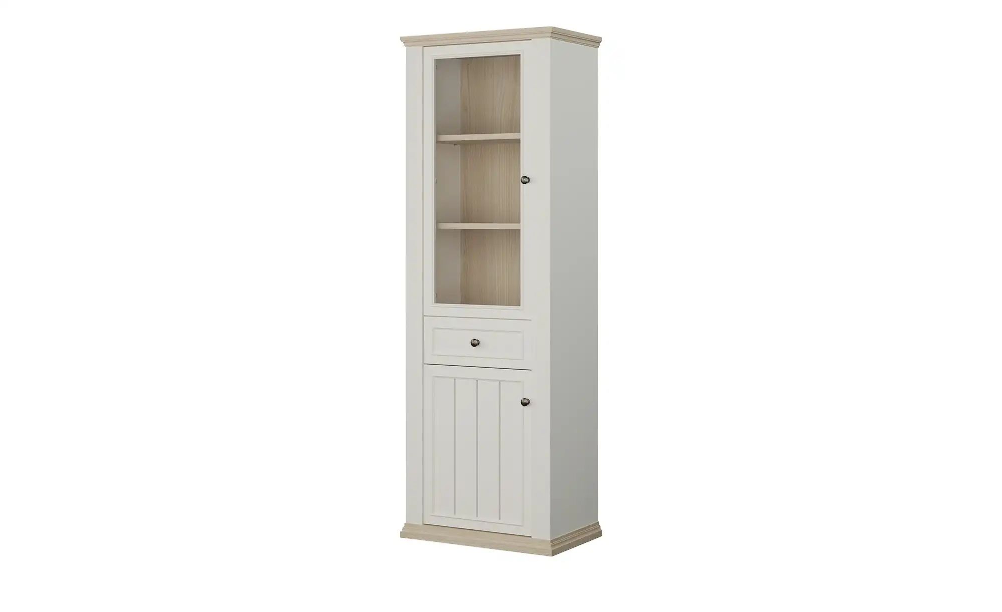 Vitrine  Countryside ¦ weiß ¦ Maße (cm): B: 69,4 H: 202,1 T: 43.3 Schränke günstig online kaufen