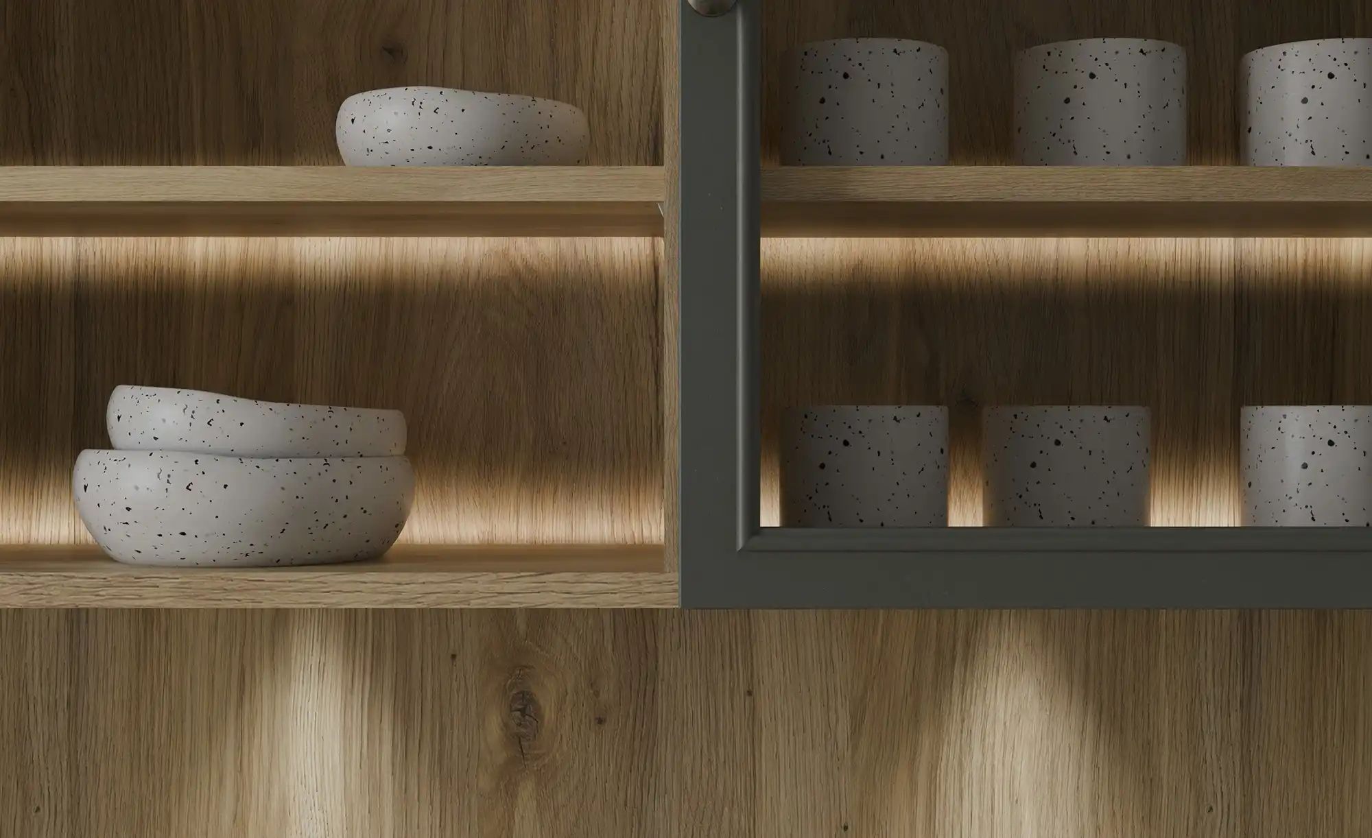 Thumbnail - Buffet Countryside ¦ weiß ¦ Maße (cm): B: 183,8 H: 202,1 T: 43.3 Schränke > Buffets - Höffner