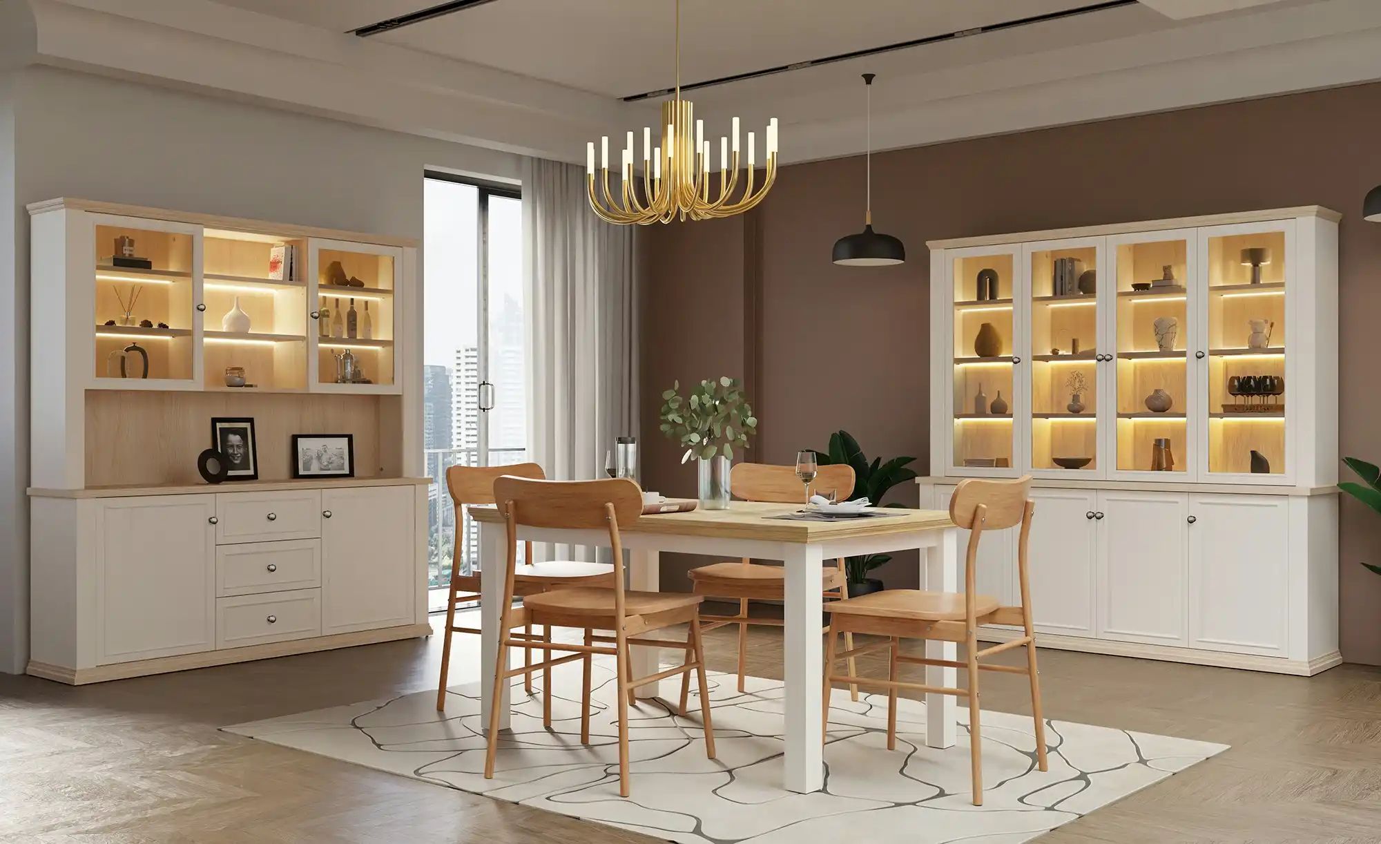 Thumbnail - LED Beleuchtung 6er Set Countryside Lampen & Leuchten > Möbelleuchten - Höffner