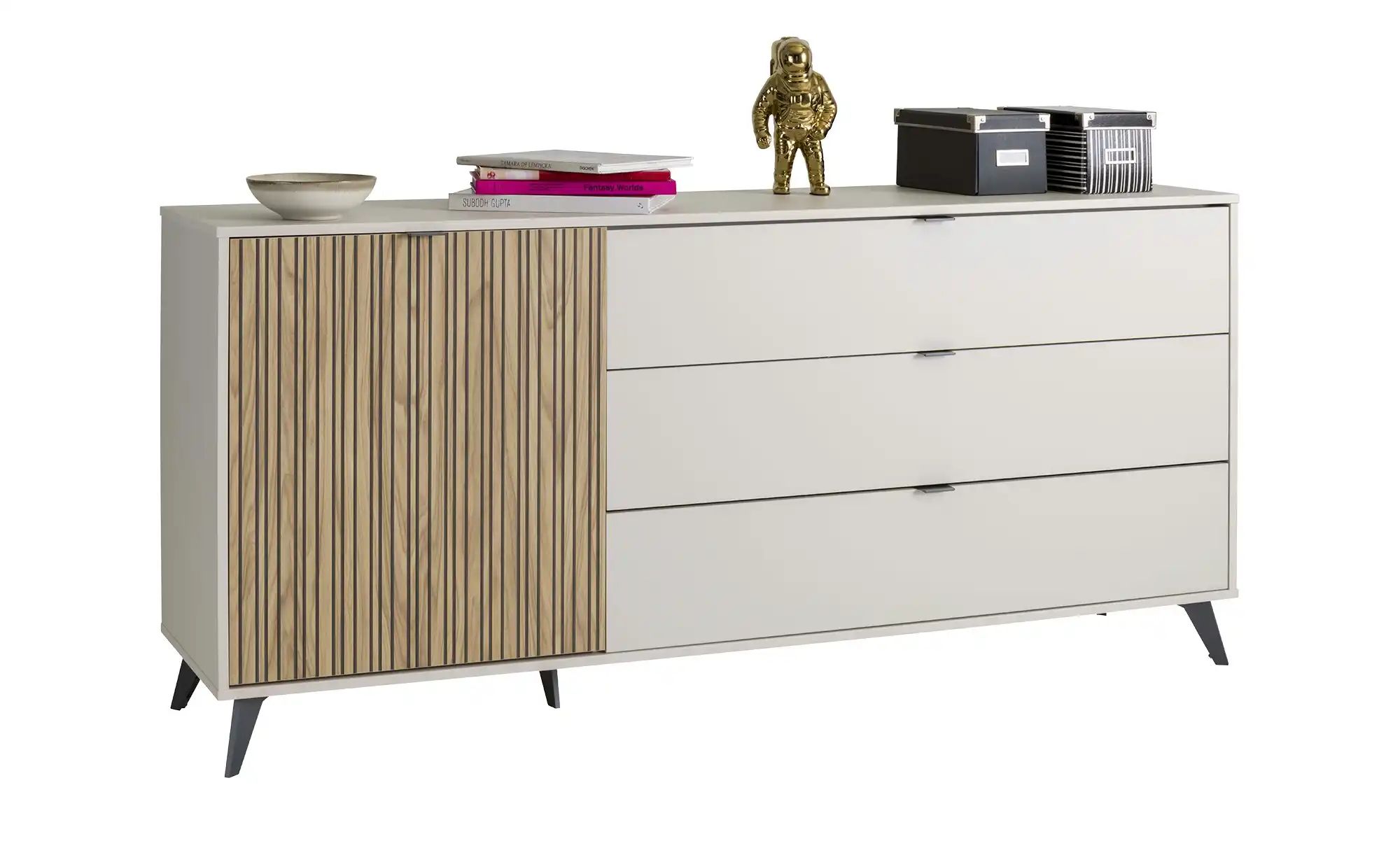 Thumbnail - Sideboard  Ispani ¦ creme ¦ Maße (cm): B: 182,8 H: 83,2 T: 40.7 Kommoden & Sideboards > Sideboards - Höffner