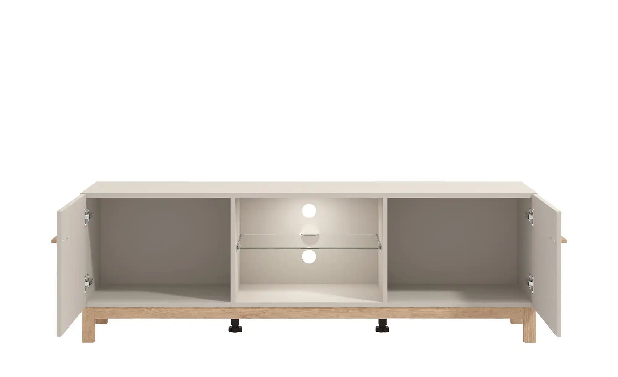 Lowboard  Essex ¦ beige ¦ Maße (cm): B: 154 H: 50,5 T: 41.5 Kommoden & Side günstig online kaufen