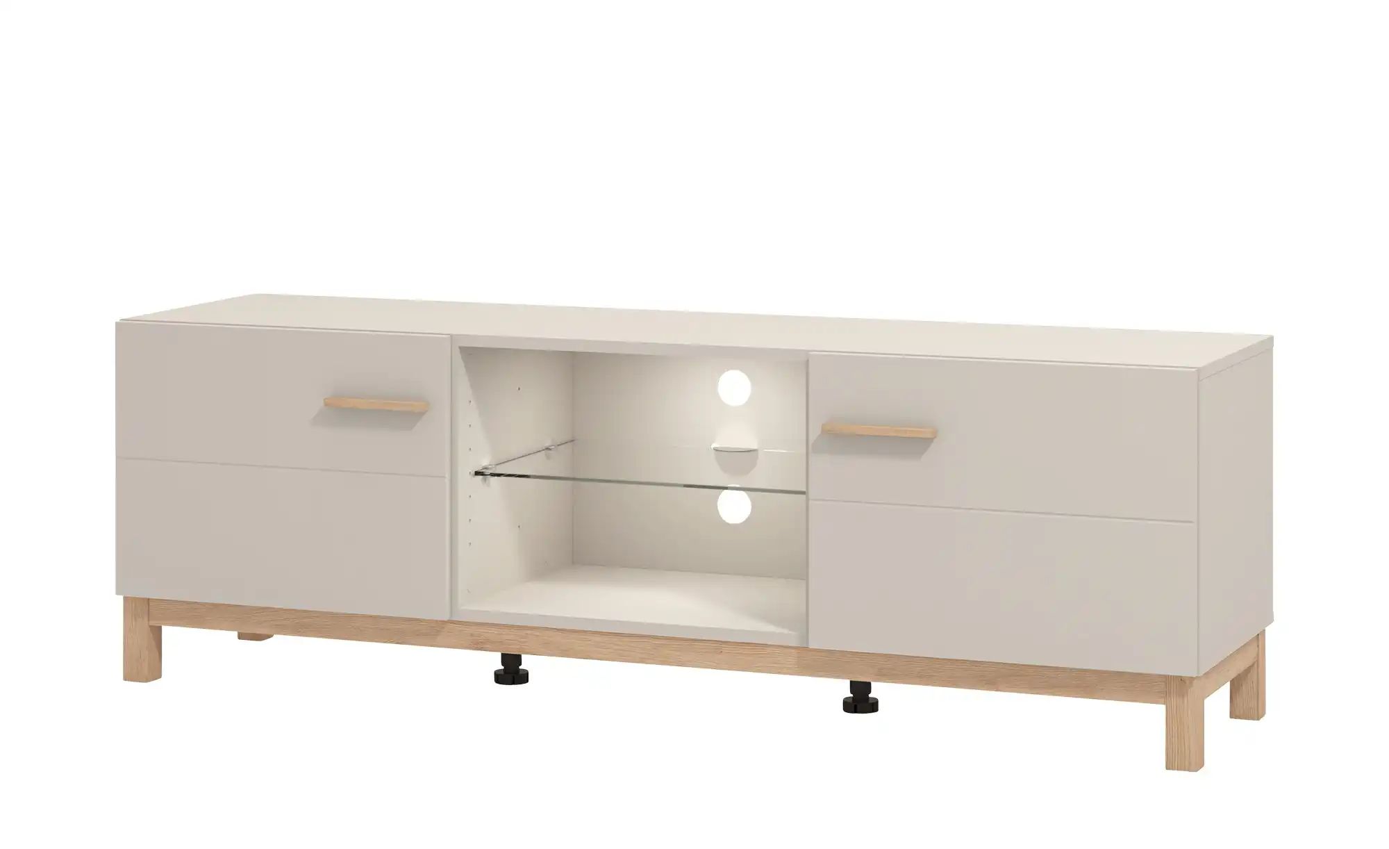 Thumbnail - Lowboard Esperia ¦ beige ¦ Maße (cm): B: 154 H: 50,5 T: 41.5 Kommoden & Sideboards > Lowboards - Höffner