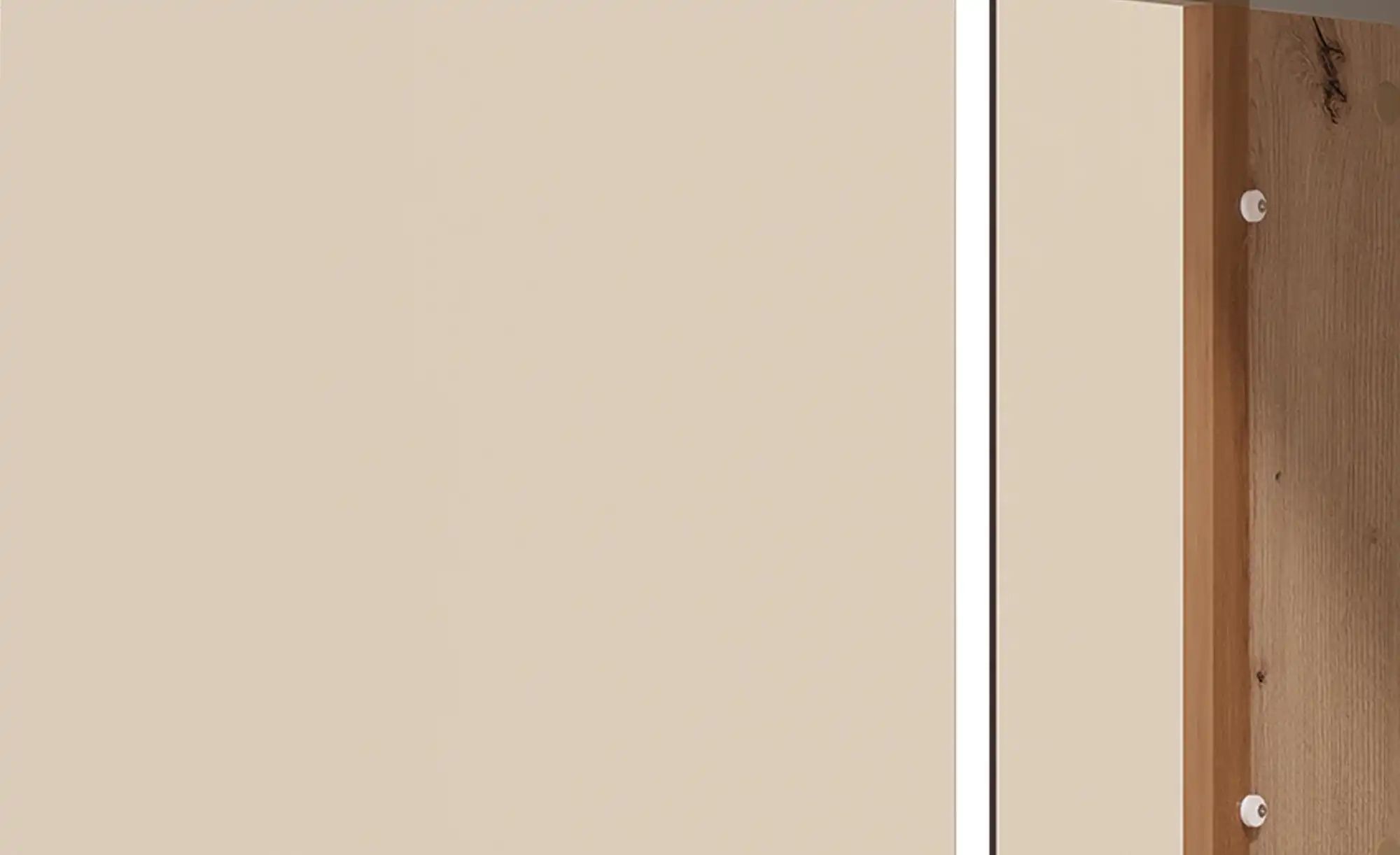 Vitrine  Essex ¦ beige ¦ Maße (cm): B: 77 H: 127,5 T: 35.0 Schränke > Vitri günstig online kaufen