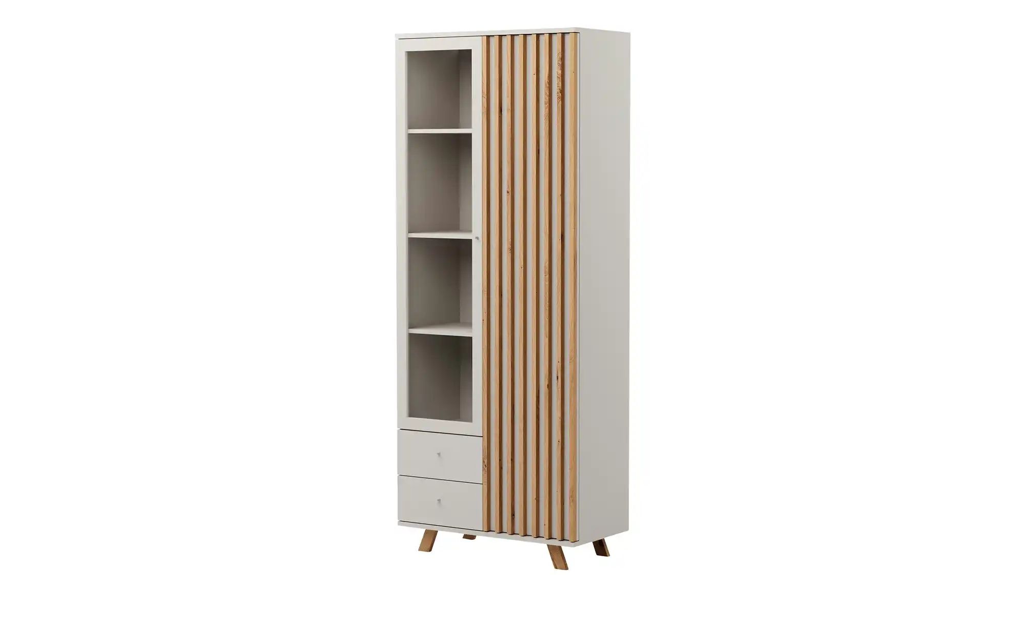 Vitrine Harmony creme Maße (cm): B: 92 H: 198,5 T: 40.0 - Höffner