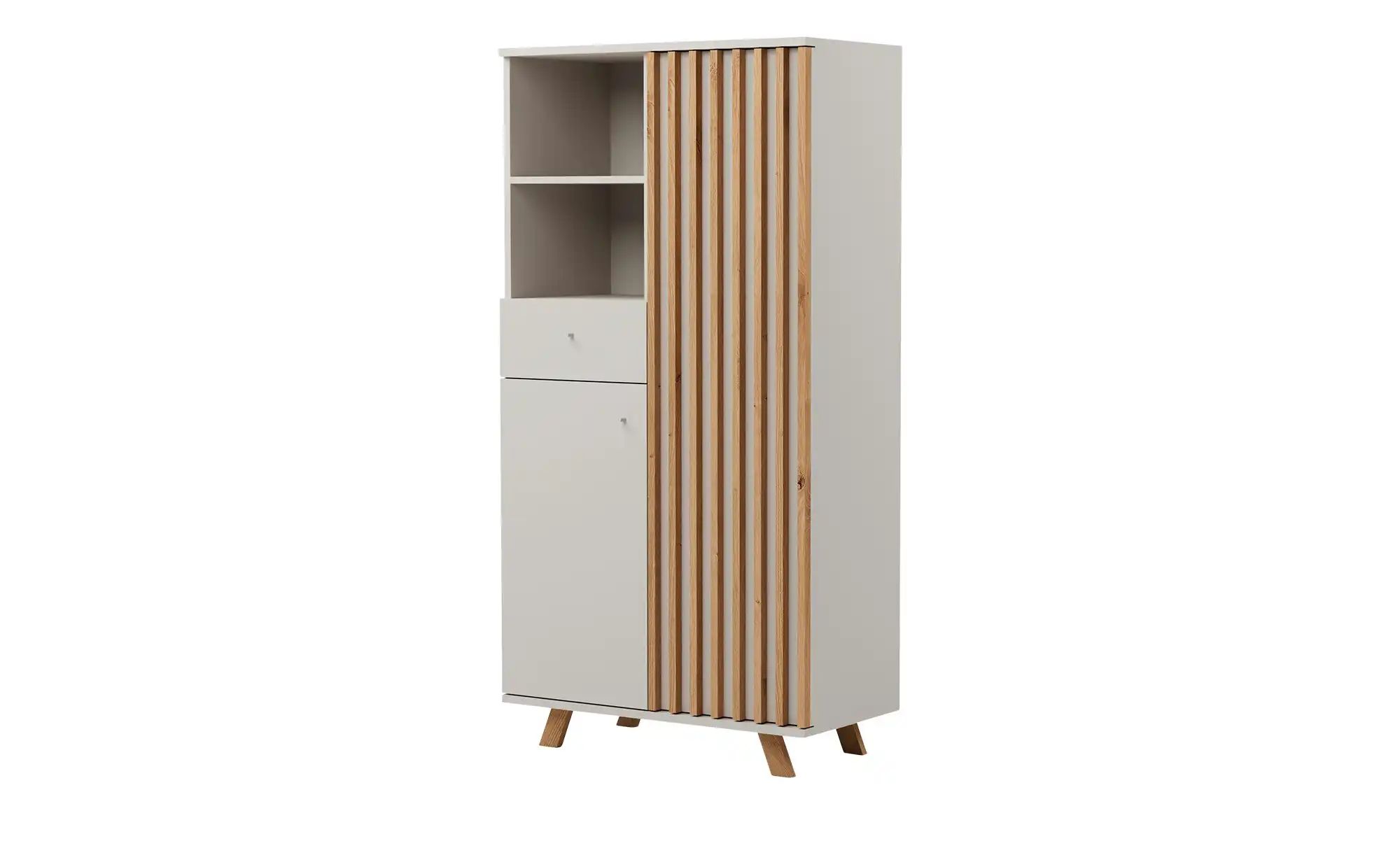 Highboard  Harmony ¦ creme ¦ Maße (cm): B: 80 H: 156 T: 40.0 Kommoden & Sid günstig online kaufen