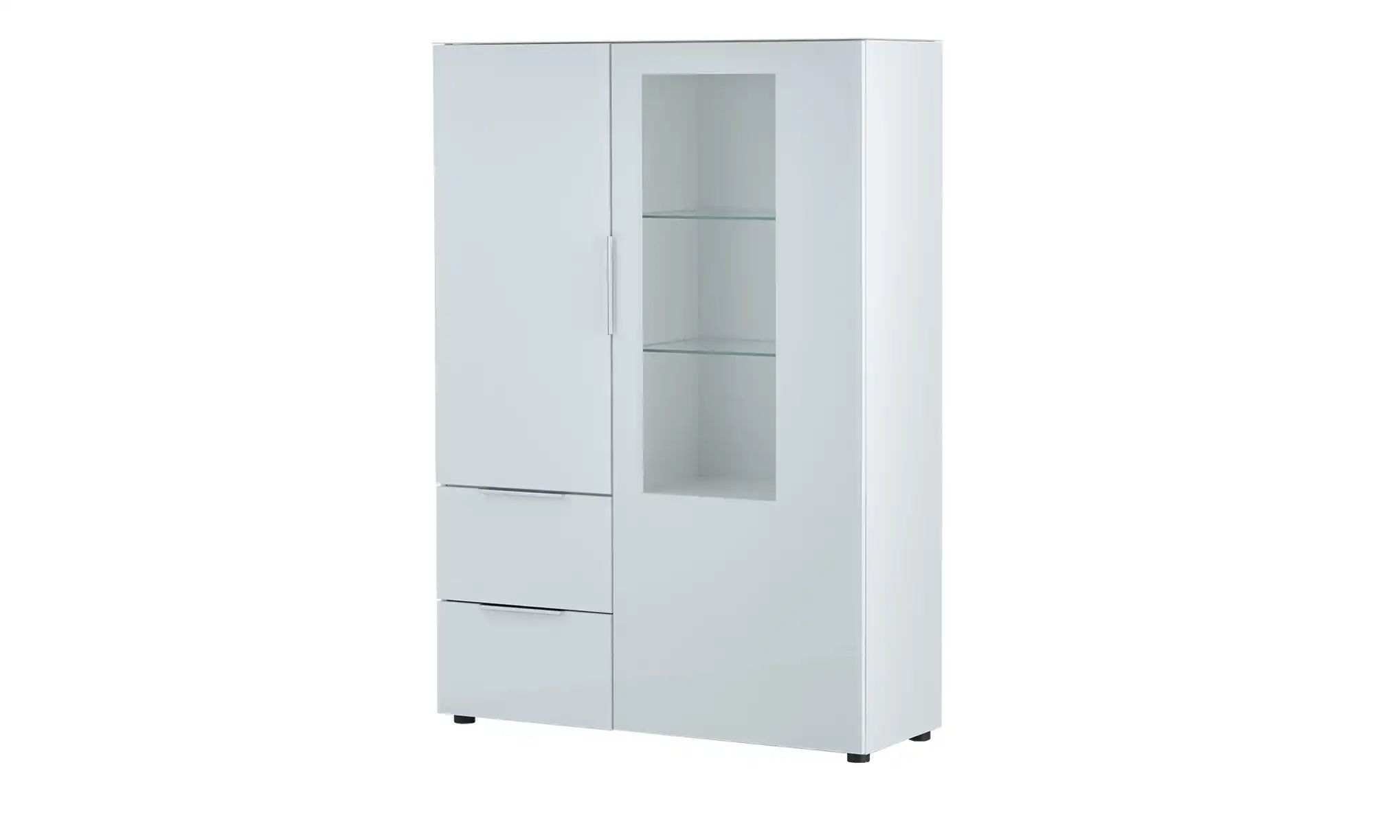Highboard Vitreo Neo ¦ weiß ¦ Maße (cm): B: 105 H: 151 T: 40.0 Schränke > Vitrinen - Höffner