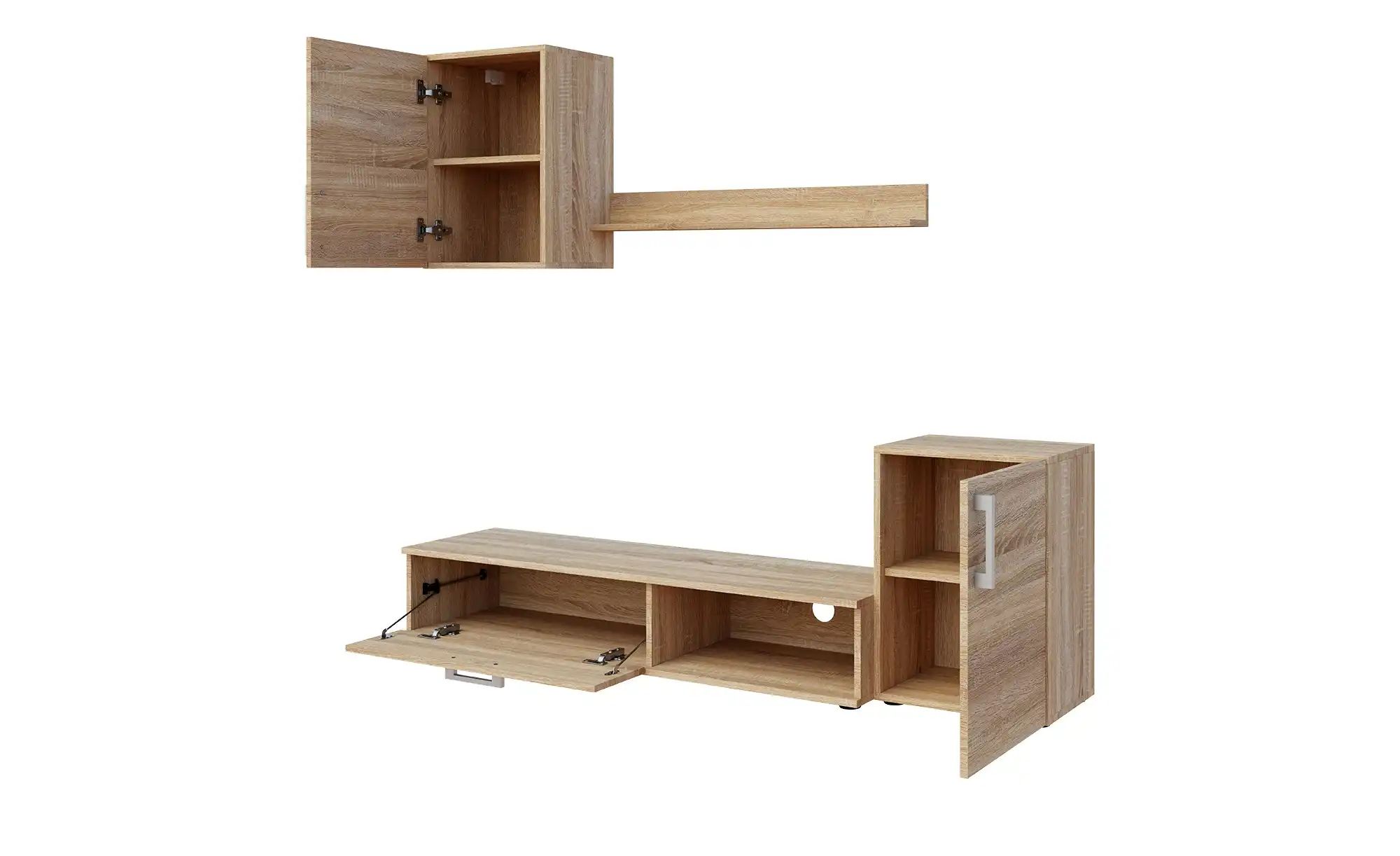 Wohnwand  Lodi ¦ Maße (cm): B: 170 H: 180 T: 36.0 Kommoden & Sideboards > W günstig online kaufen
