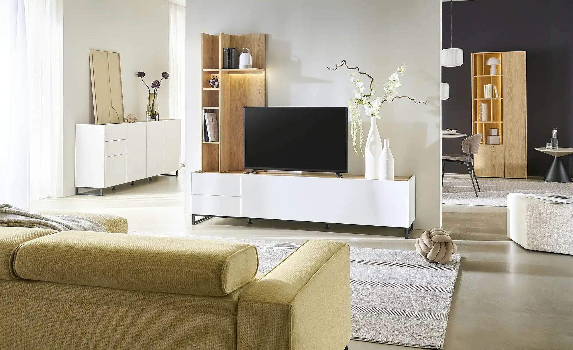 Thumbnail - Loop your Style Hängeregal  Loretto ¦ Maße (cm): B: 60 H: 142 T: 26.0 Regale > Wandregale - Höffner