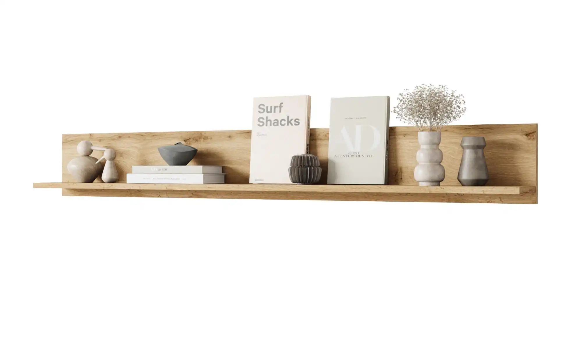 Wandboard Vera ¦ holzfarben ¦ Maße (cm): B: 138,5 H: 18 Regale > Wandboards - Höffner