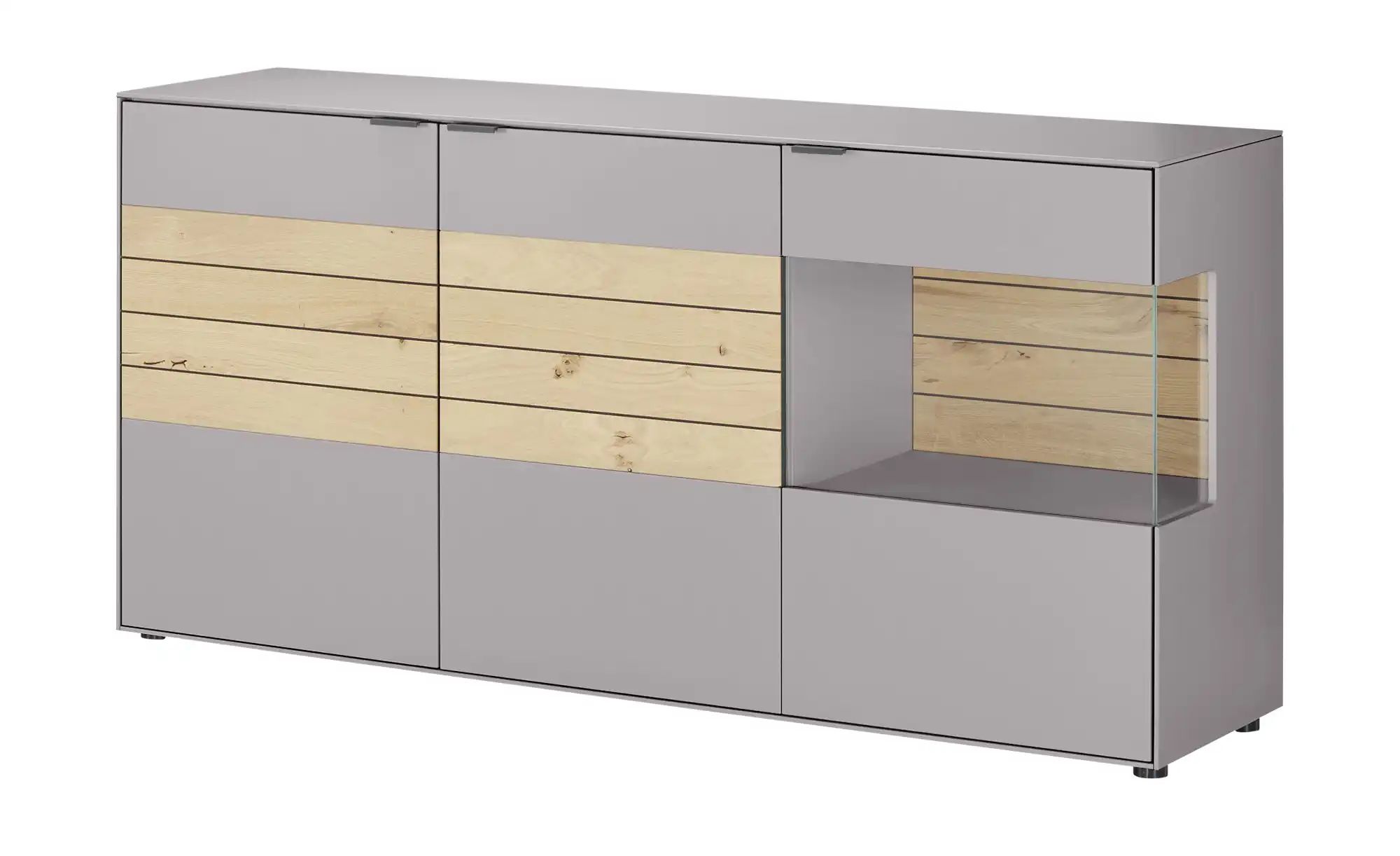 Jette Home Sideboard  Como ¦ grau ¦ Maße (cm): B: 182 H: 88 T: 46 Kommoden günstig online kaufen