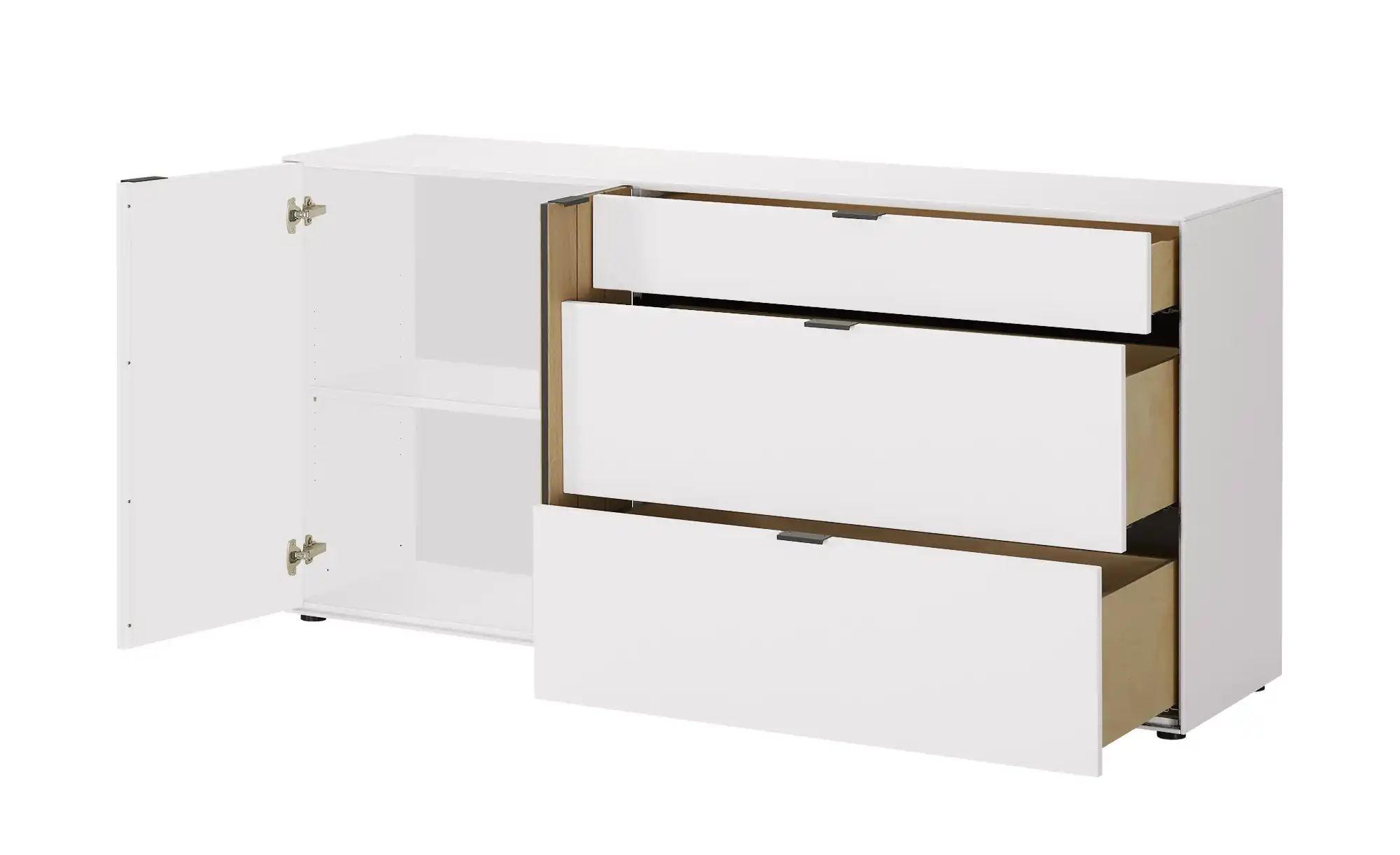 Thumbnail - Jette Home Sideboard Como ¦ weiß ¦ Maße (cm): B: 182 H: 88 T: 46.0 Kommoden & Sideboards > Sideboards - Höffner
