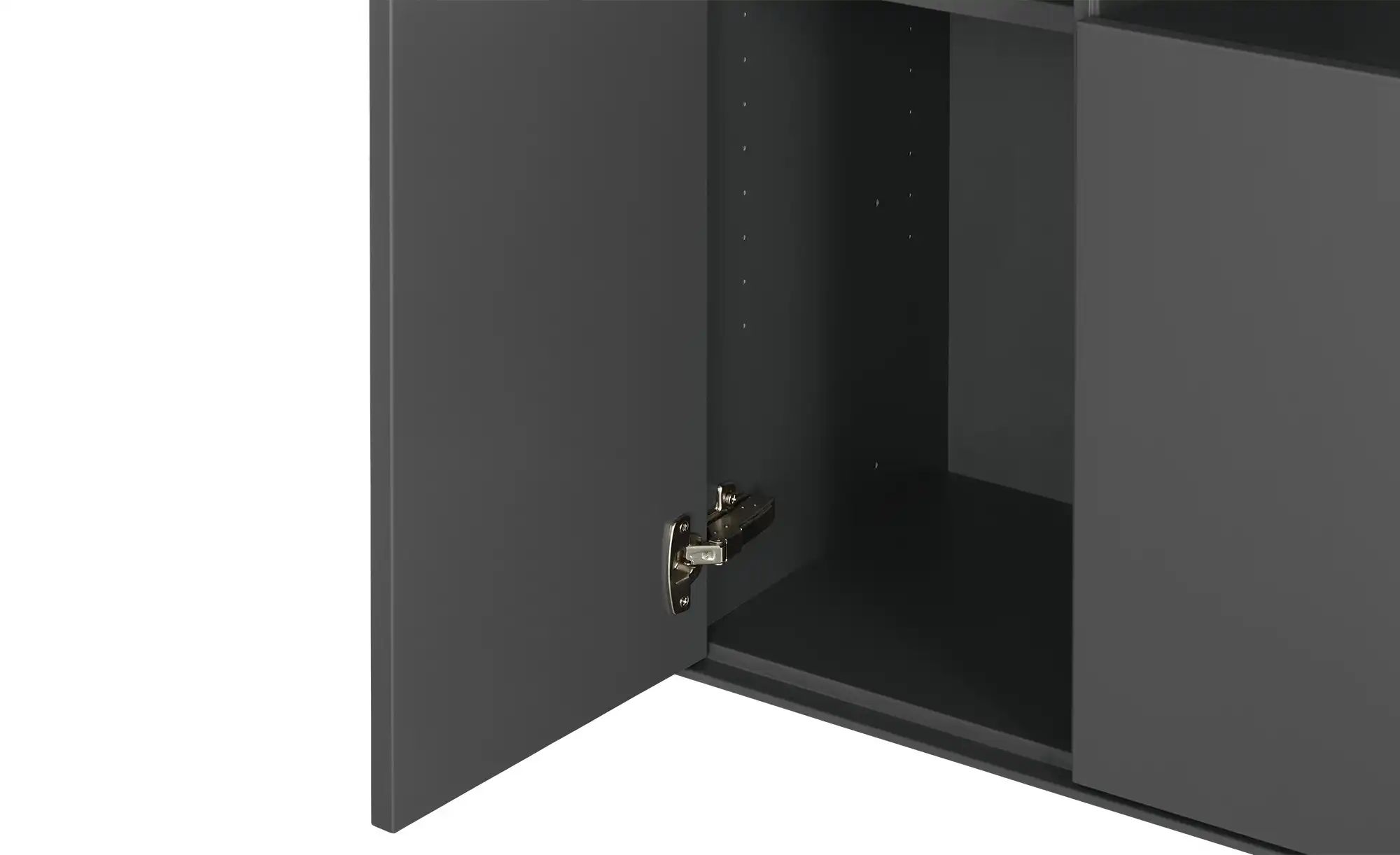 Jette Home Vitrine  Como ¦ grau ¦ Maße (cm): B: 77 H: 206 T: 38.0 Schränke günstig online kaufen