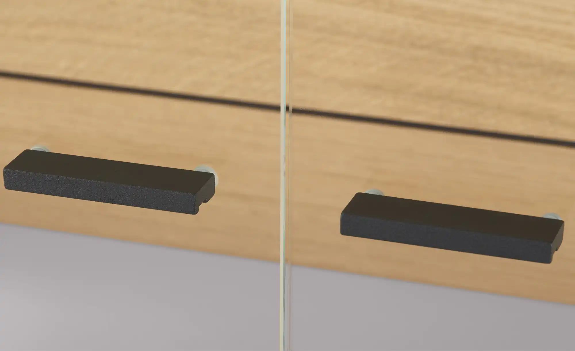 Thumbnail - Jette Home Wohnkombination  Como ¦ grau ¦ Maße (cm): B: 287 H: 200 T: 46.0 Kommoden & Sideboards > Wohnwände - Höffner