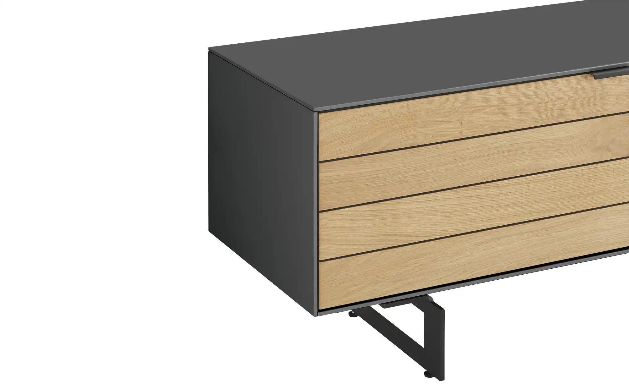 Thumbnail - Jette Home Wohnkombination Como ¦ grau ¦ Maße (cm): B: 287 H: 200 T: 46.0 Kommoden & Sideboards > Wohnwände - Höffner