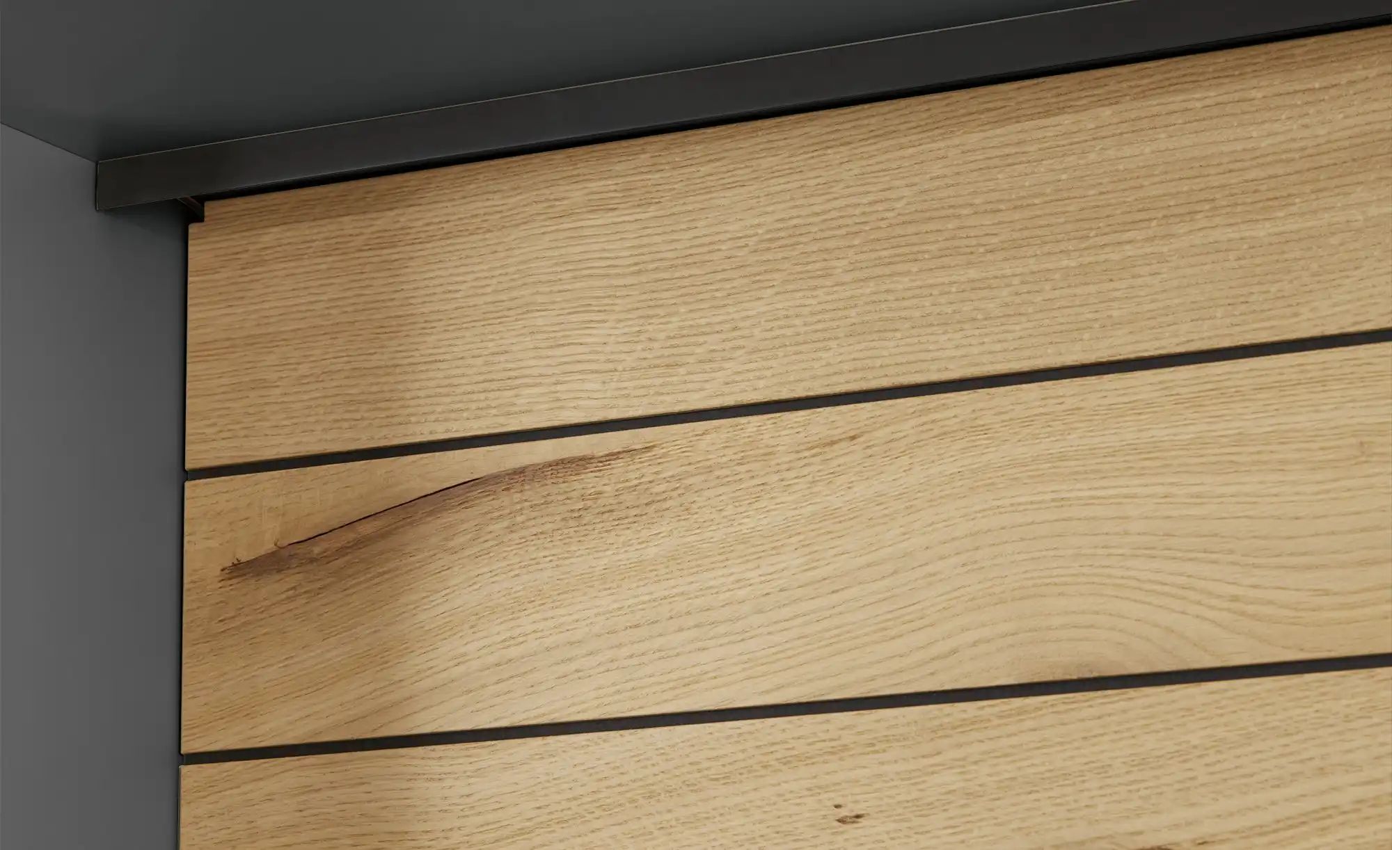 Thumbnail - Jette Home Wohnkombination Como ¦ grau ¦ Maße (cm): B: 287 H: 200 T: 46.0 Kommoden & Sideboards > Wohnwände - Höffner