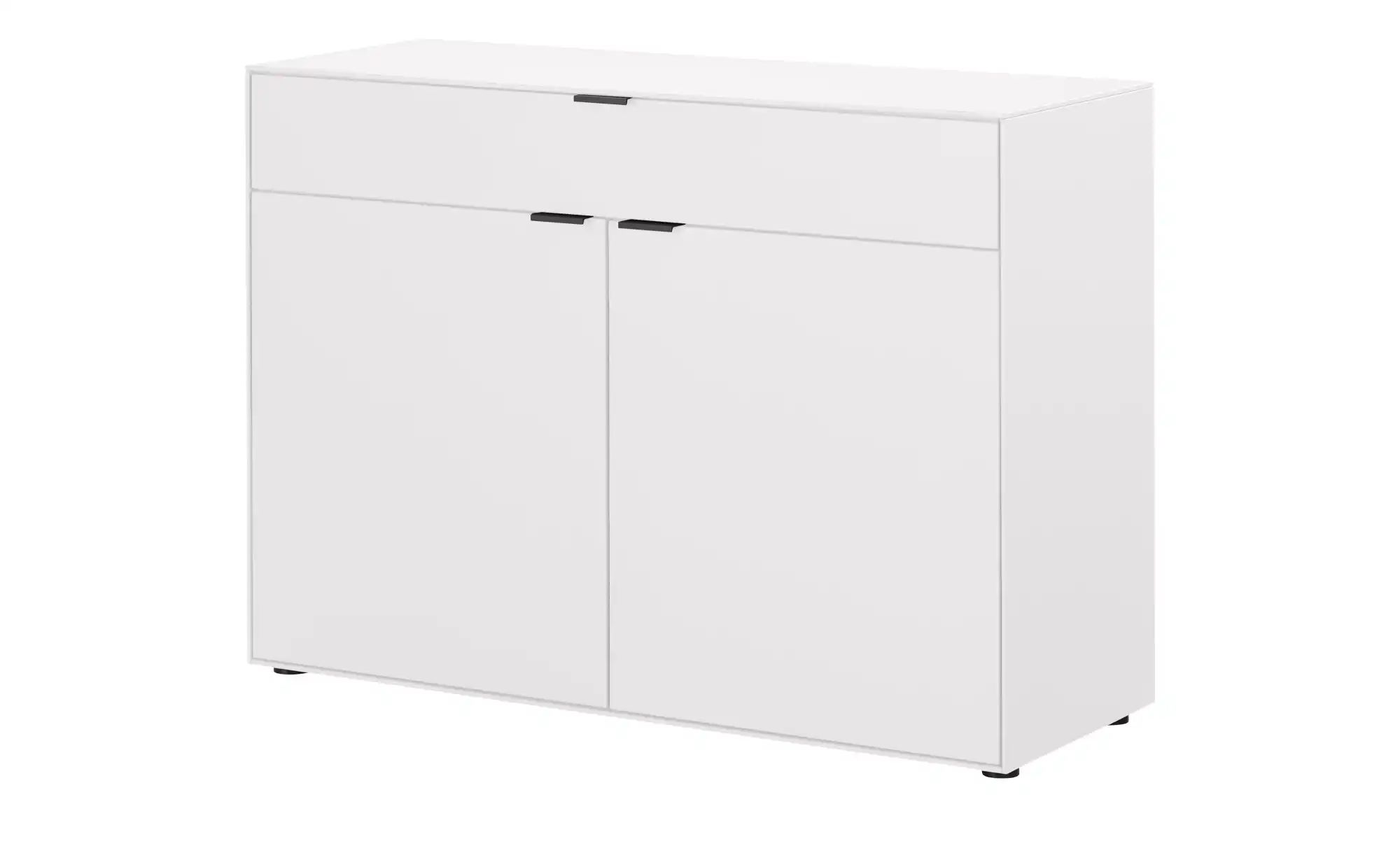 Jette Home Sideboard  Como ¦ weiß ¦ Maße (cm): B: 122 H: 88 T: 46 Kommoden günstig online kaufen