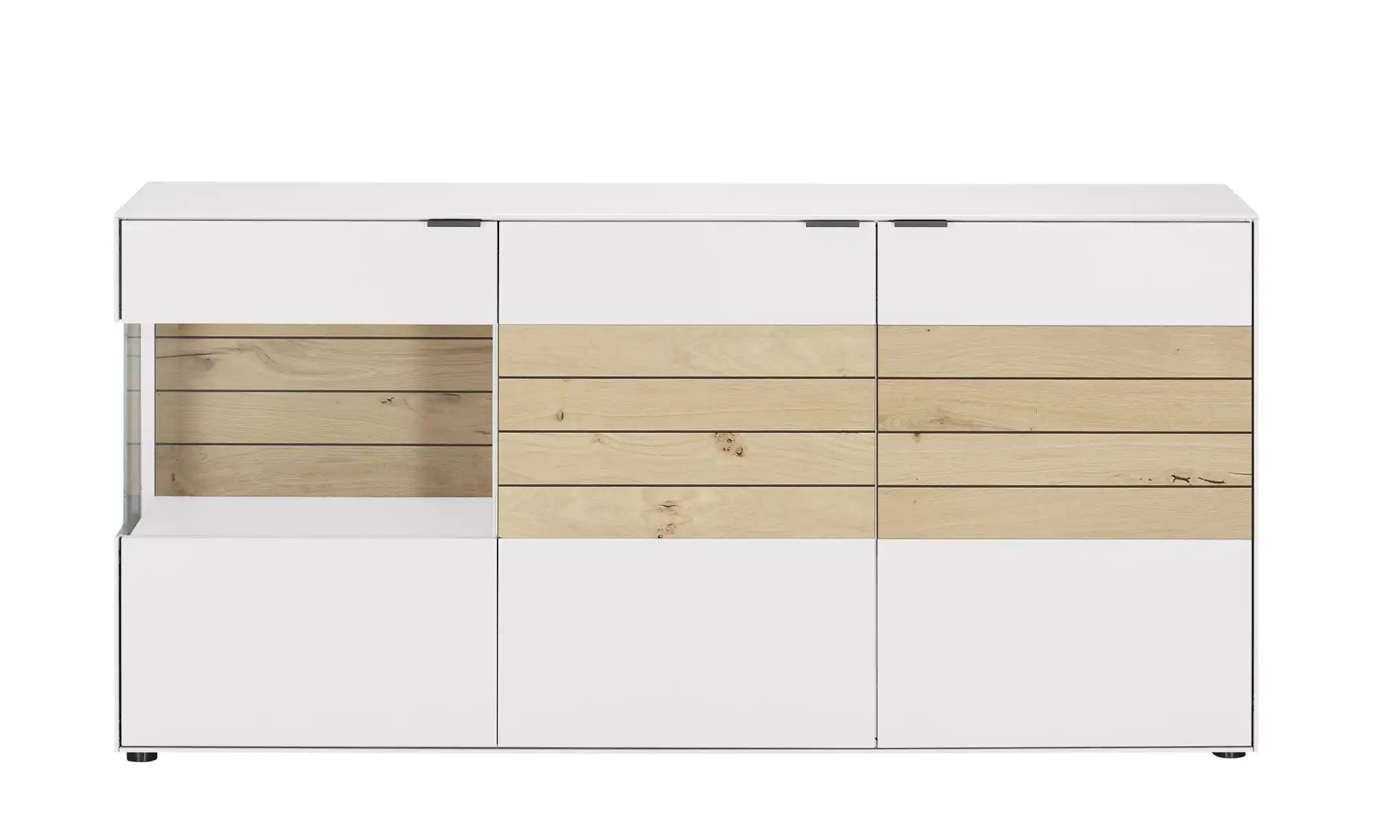 Jette Home Sideboard  Como ¦ weiß ¦ Maße (cm): B: 182 H: 88 T: 46 Kommoden günstig online kaufen