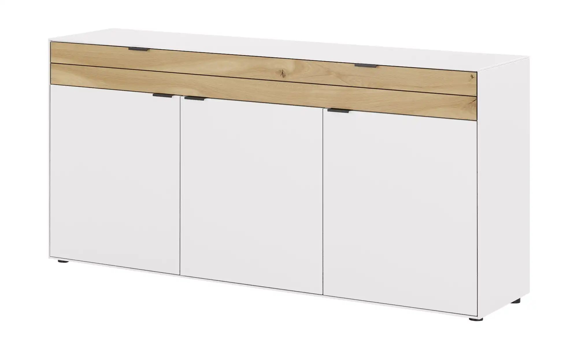 Jette Home Sideboard  Como ¦ weiß ¦ Maße (cm): B: 182 H: 88 T: 46 Kommoden günstig online kaufen