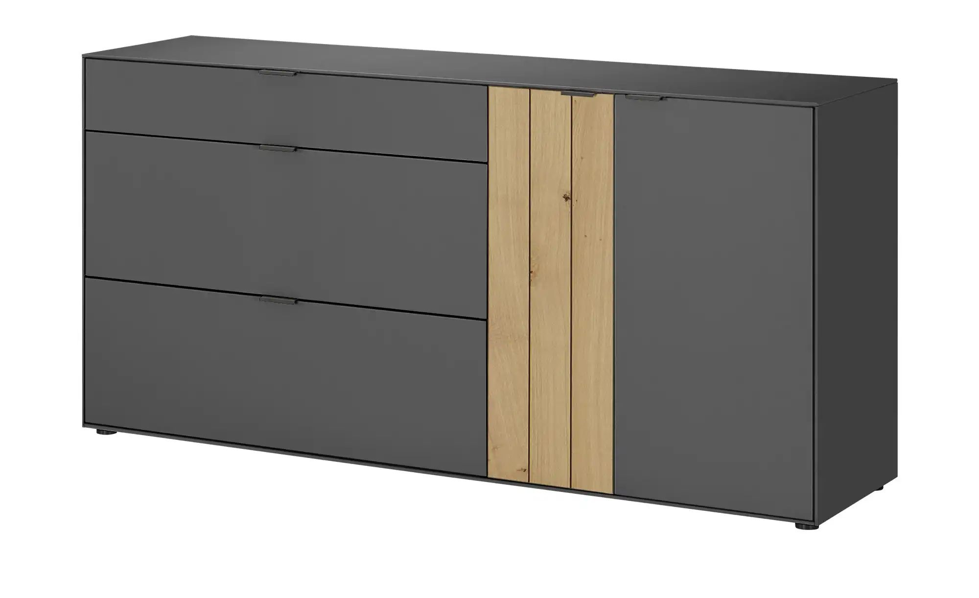 Jette Home Sideboard  Como ¦ grau ¦ Maße (cm): B: 182 H: 88 T: 46 Kommoden günstig online kaufen