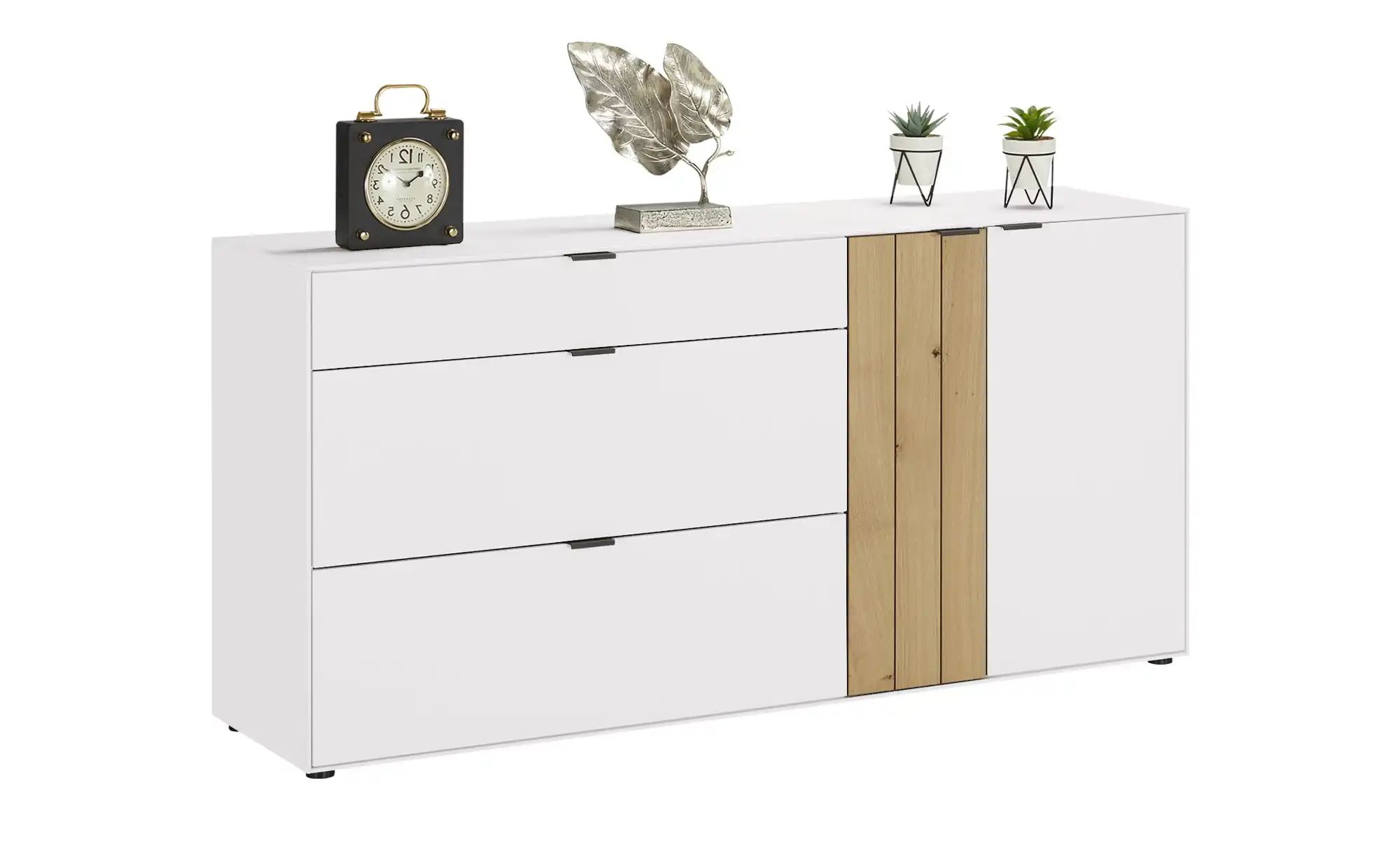 Jette Home Sideboard  Como ¦ weiß ¦ Maße (cm): B: 182 H: 88 T: 46 Kommoden günstig online kaufen